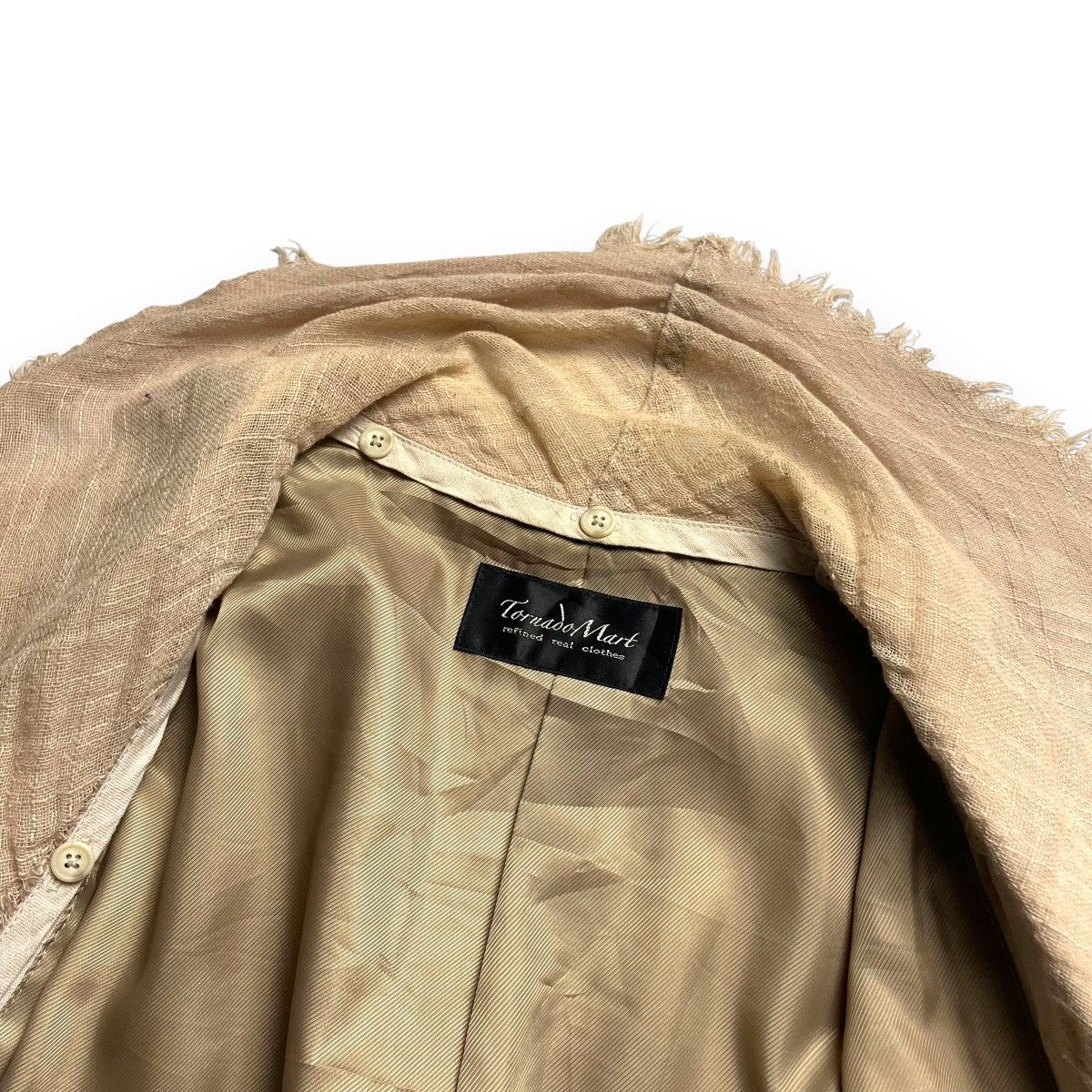 Tornado Mart 🇯🇵 TORNADO MART LINEN JACKET Size US M / EU 48-50 / 2 - 8 Thumbnail