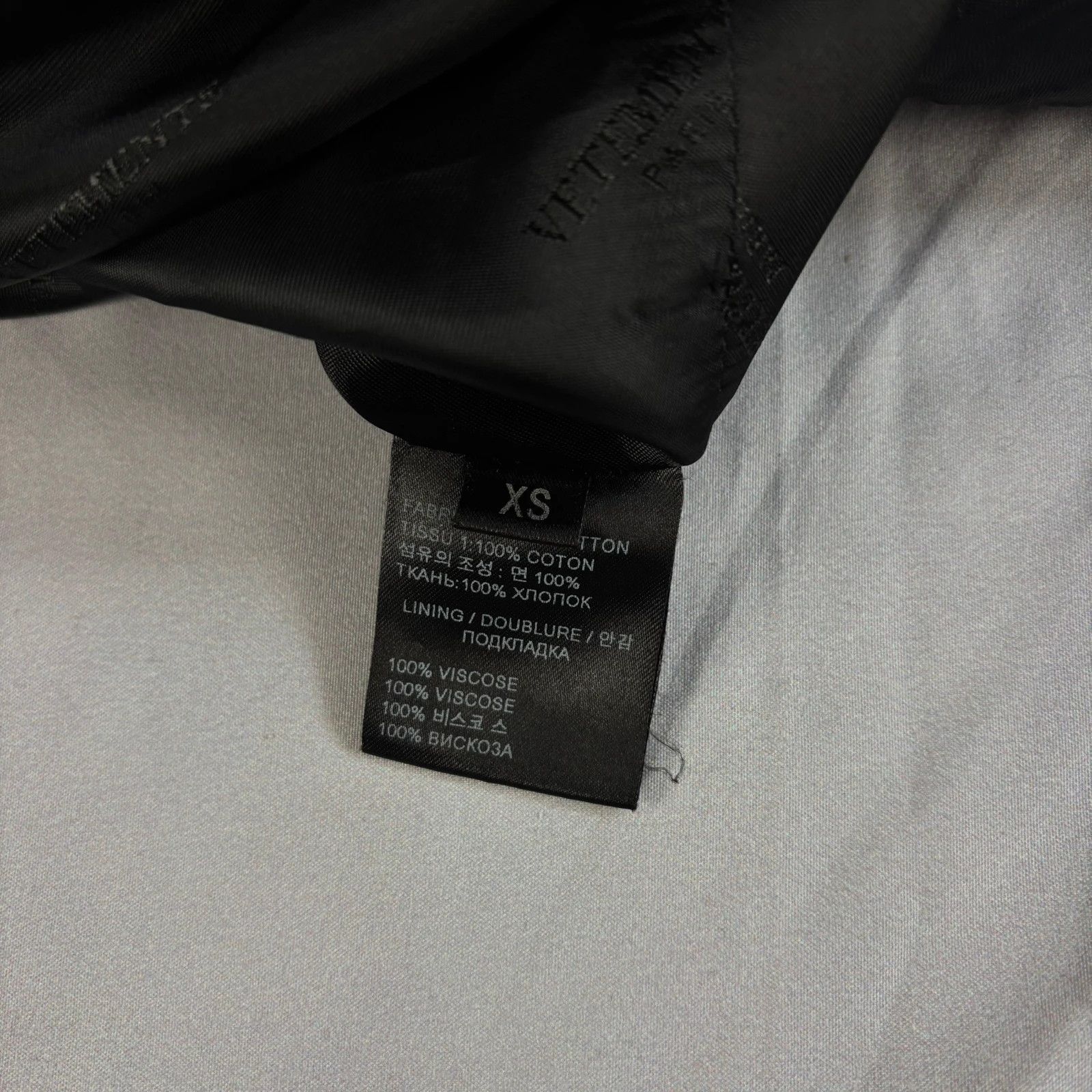 Vetements Rare Vetements blazer inside out Size US XS / EU 42 / 0 - 8 Thumbnail