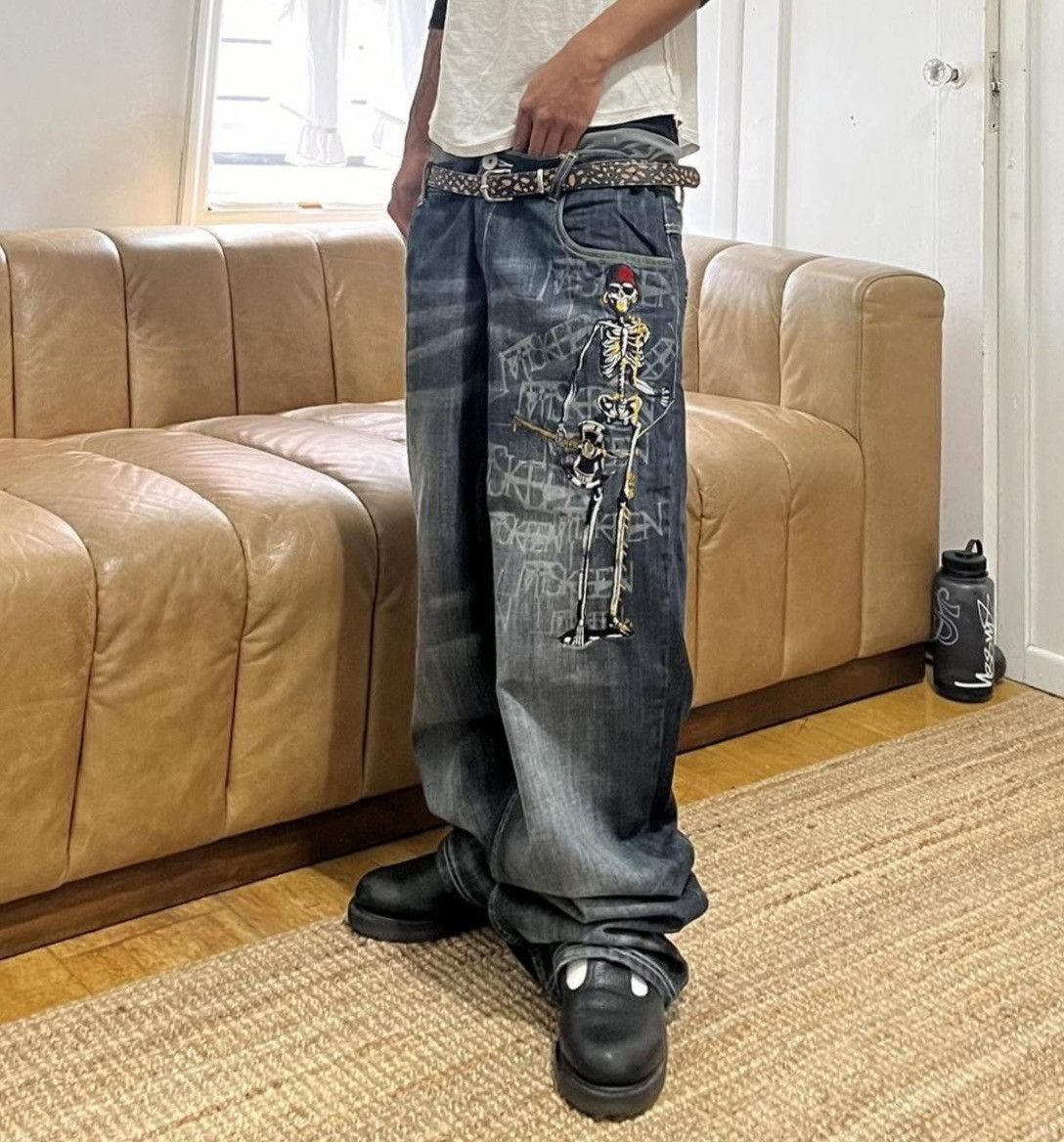 Vintage vintage y2k miskeen baggy pants Size US 40 / EU 56 - 1 Thumbnail