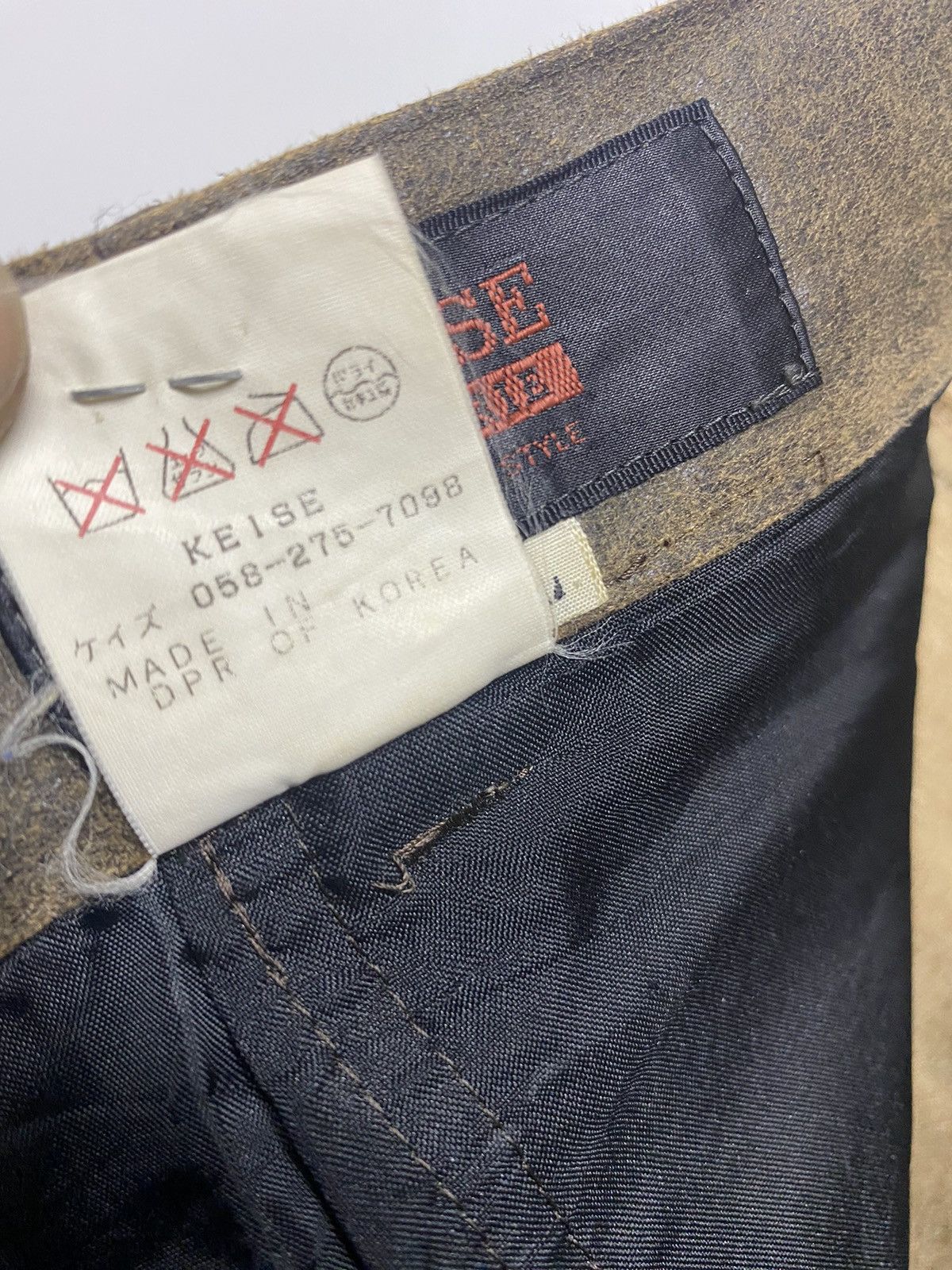 Japanese Brand × Leather Keise Reverie Leather Pants Size US 30 / EU 46 - 15 Thumbnail