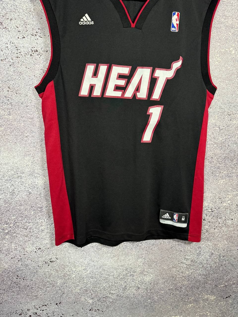 Adidas BOSH Vintage Miami Heat Adidas NBA Jersey Medium Size US M / EU 48-50 / 2 - 4 Thumbnail