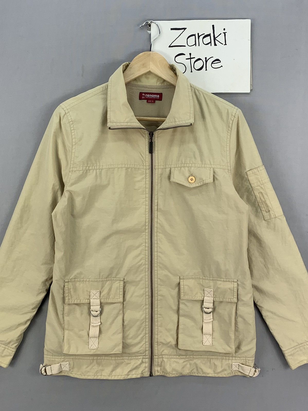 Renoma Vintage Tactical Utility Jacket by U.P Renoma Size US S / EU 44-46 / 1 - 2 Thumbnail