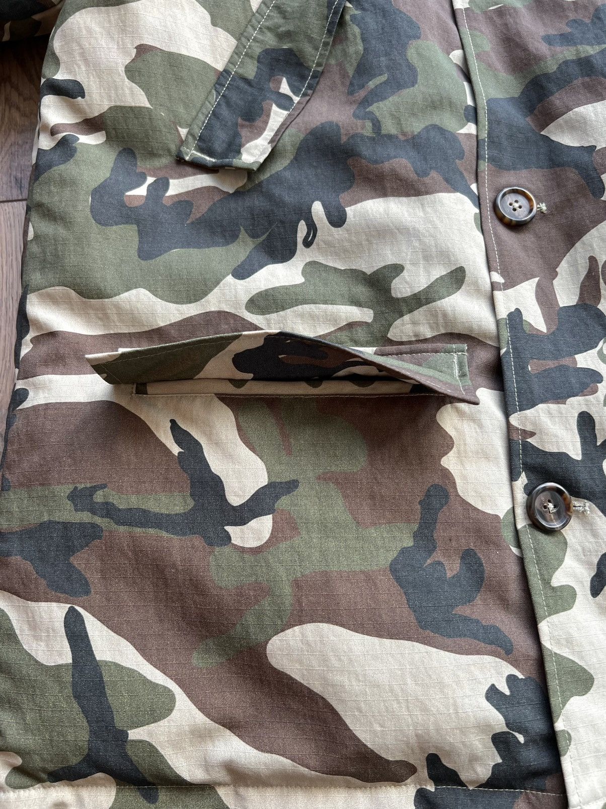DENIM TEARS × Stussy Stussy x Denim Tears Camo Down Parka Large Size US L / EU 52-54 / 3 - 15 Thumbnail
