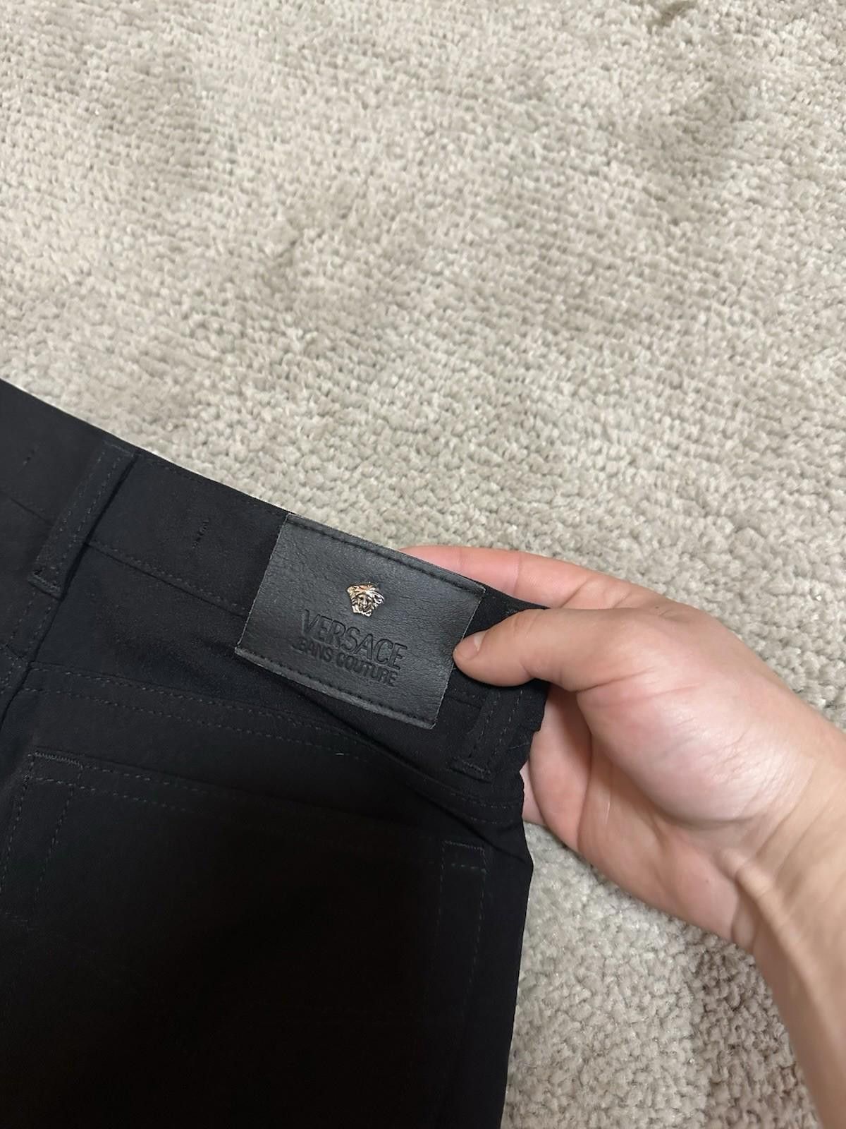 Versace Versace Jeans Couture Flared Jeans - black Sz 26/40 Size 26" / US 2 / IT 38 - 9 Thumbnail