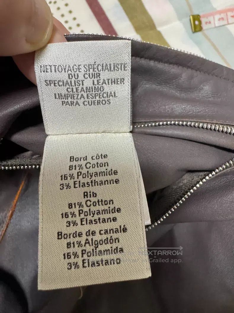 Hermes Hermes Goat and Suede Leather Jacket, Wearable Both Sides Size US L / EU 52-54 / 3 - 5 Thumbnail