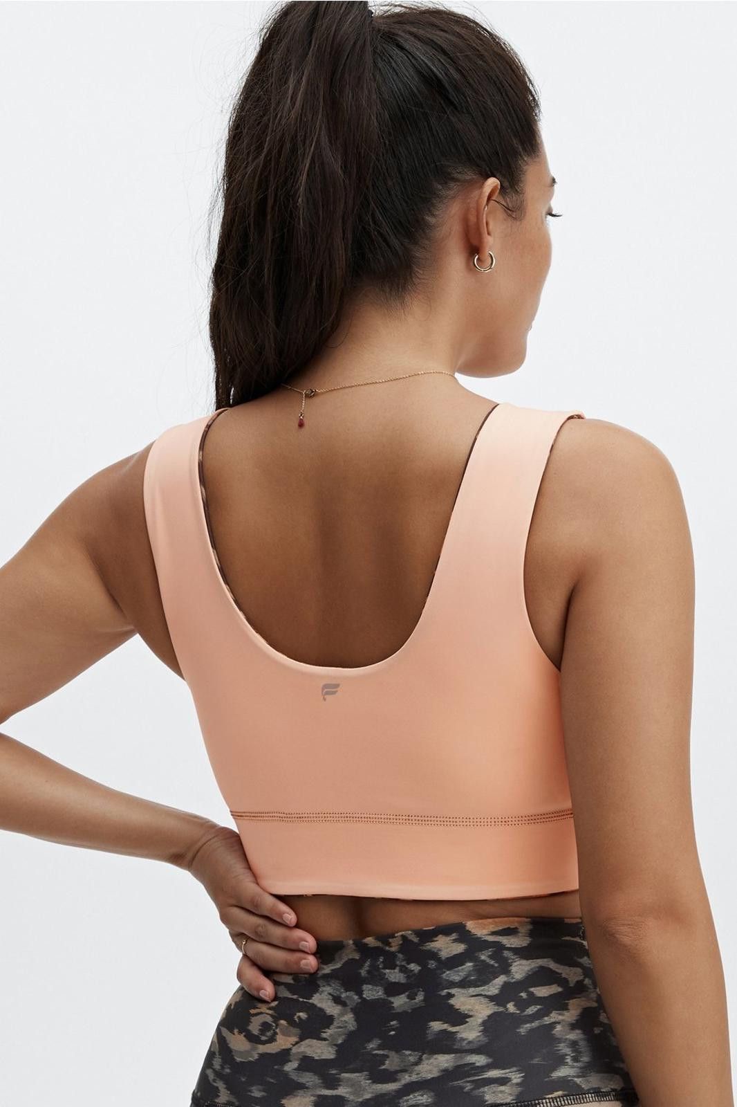 Fabletics Fabletics Harlow Reversilbe Midi Medium Impact Sports Bra M Size ONE SIZE - 9 Thumbnail