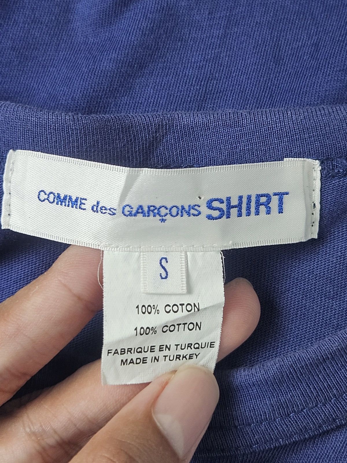 Comme des Garcons Comme des Garcons CDG basic plain shirt Size US S / EU 44-46 / 1 - 5 Thumbnail