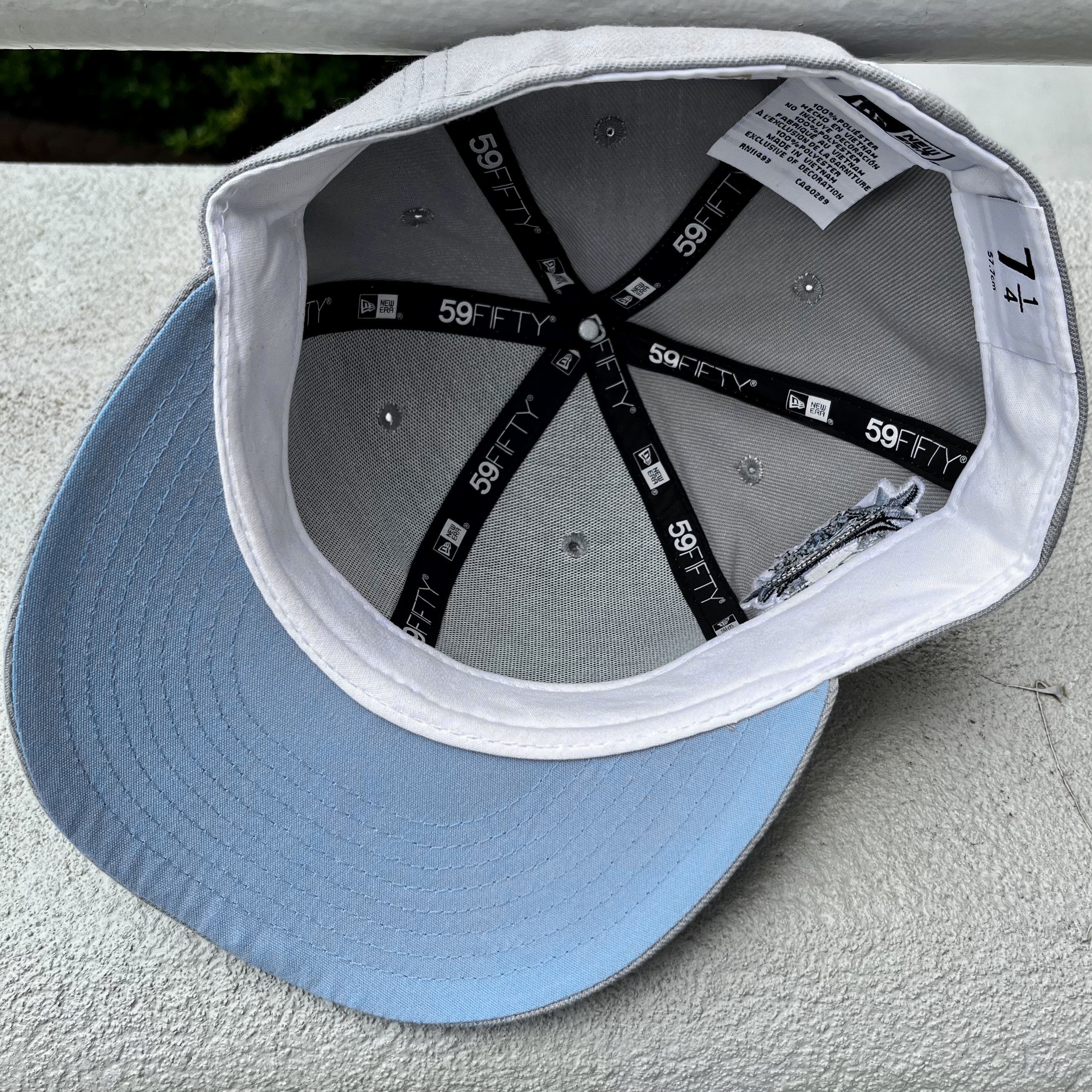 Hat Club × MyFitteds × New Era Atlanta Braves 2000 ASG Patch Icy UV 59FIFTY Hat 7 1/4 Size ONE SIZE - 6 Thumbnail