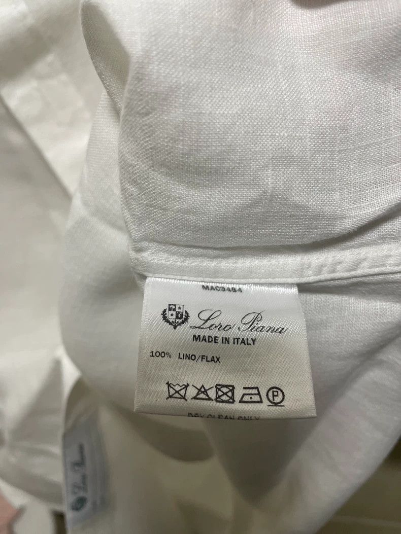 Loro Piana LORO PIANA A linen shirt Size L / US 10 / IT 46 - 8 Thumbnail