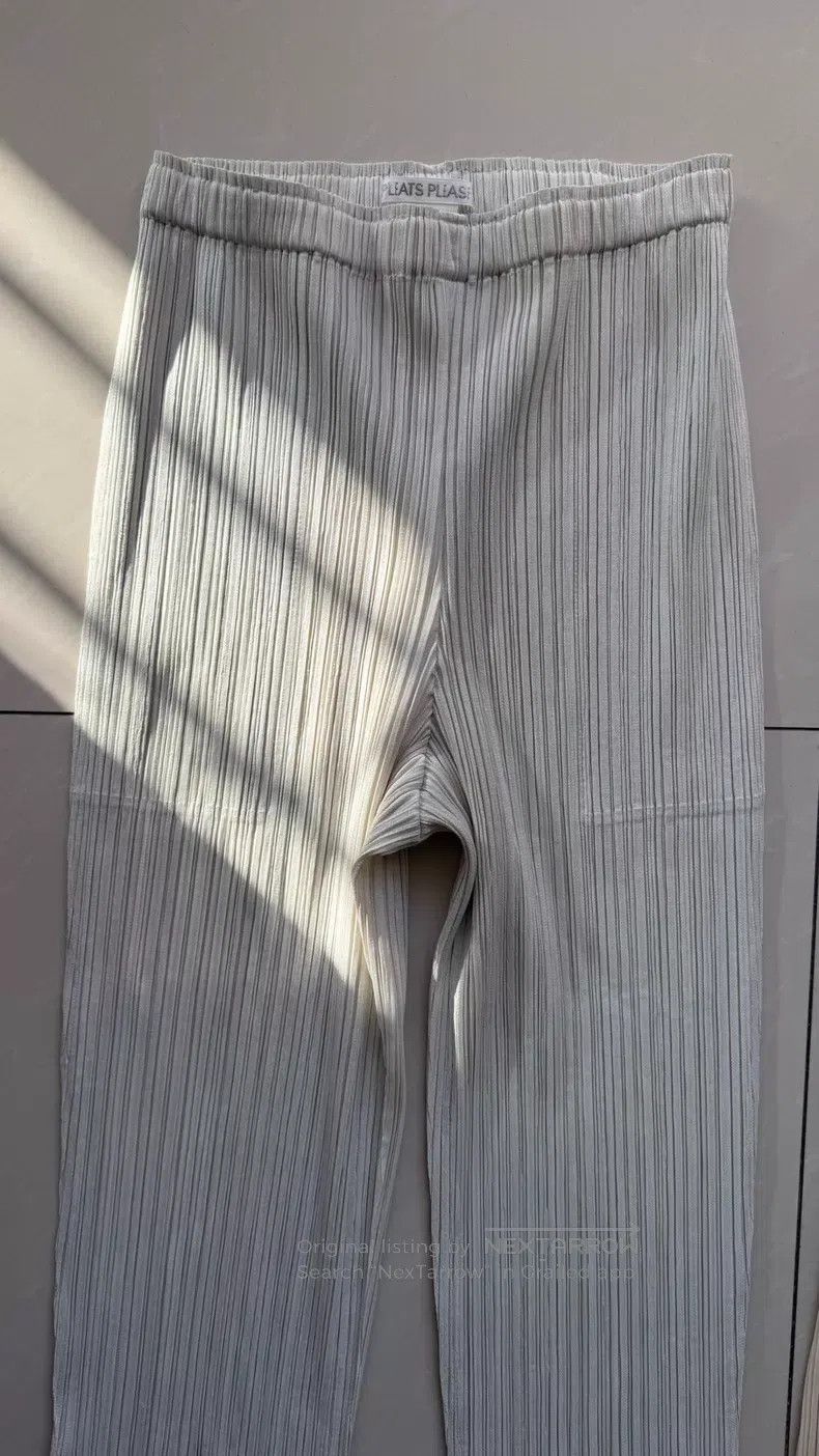 Issey Miyake Issey Miyake size:1 Pencil straight-leg pants Size 22" - 2 Thumbnail
