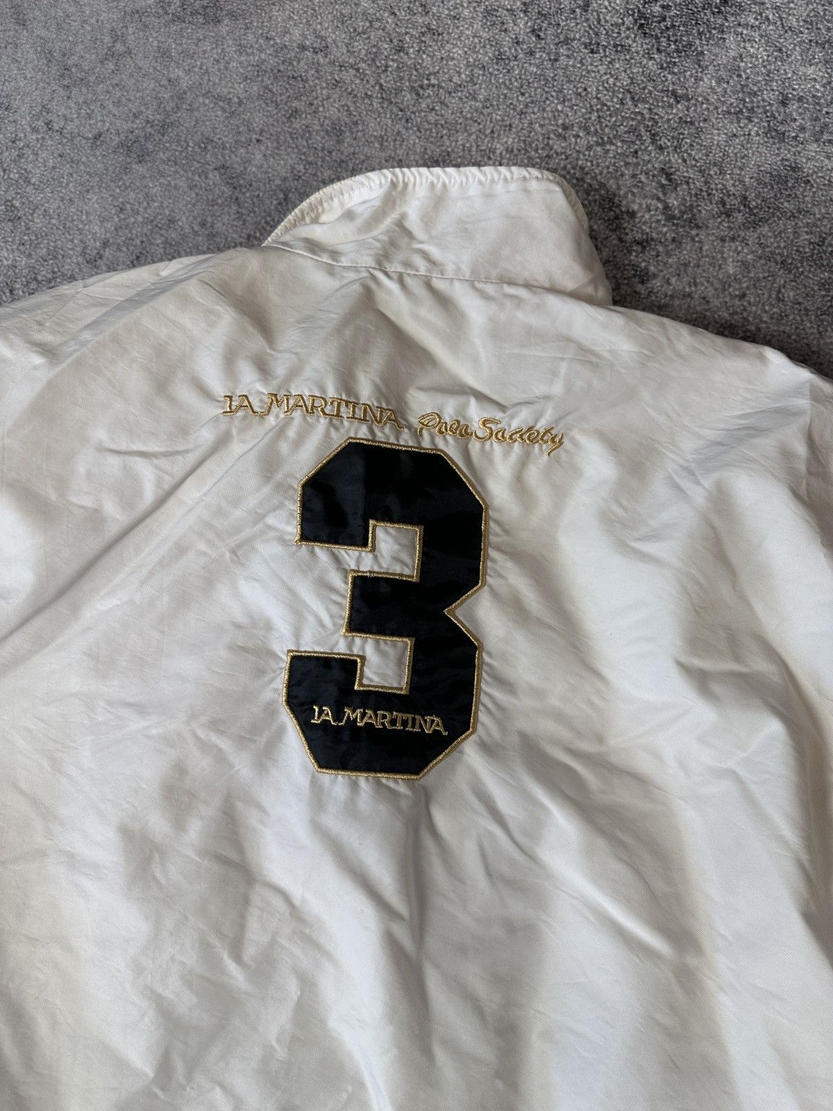 La Martina Vintage La Martina Big Logo Zip Up Jacket Streetwear Rare XL Size US XL / EU 56 / 4 - 6 Thumbnail