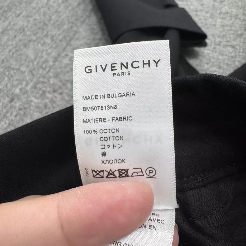Givenchy Givenchy Size50 Gabardine Layered Effect Patchwork Casual T Size US 34 / EU 50 - 5 Thumbnail
