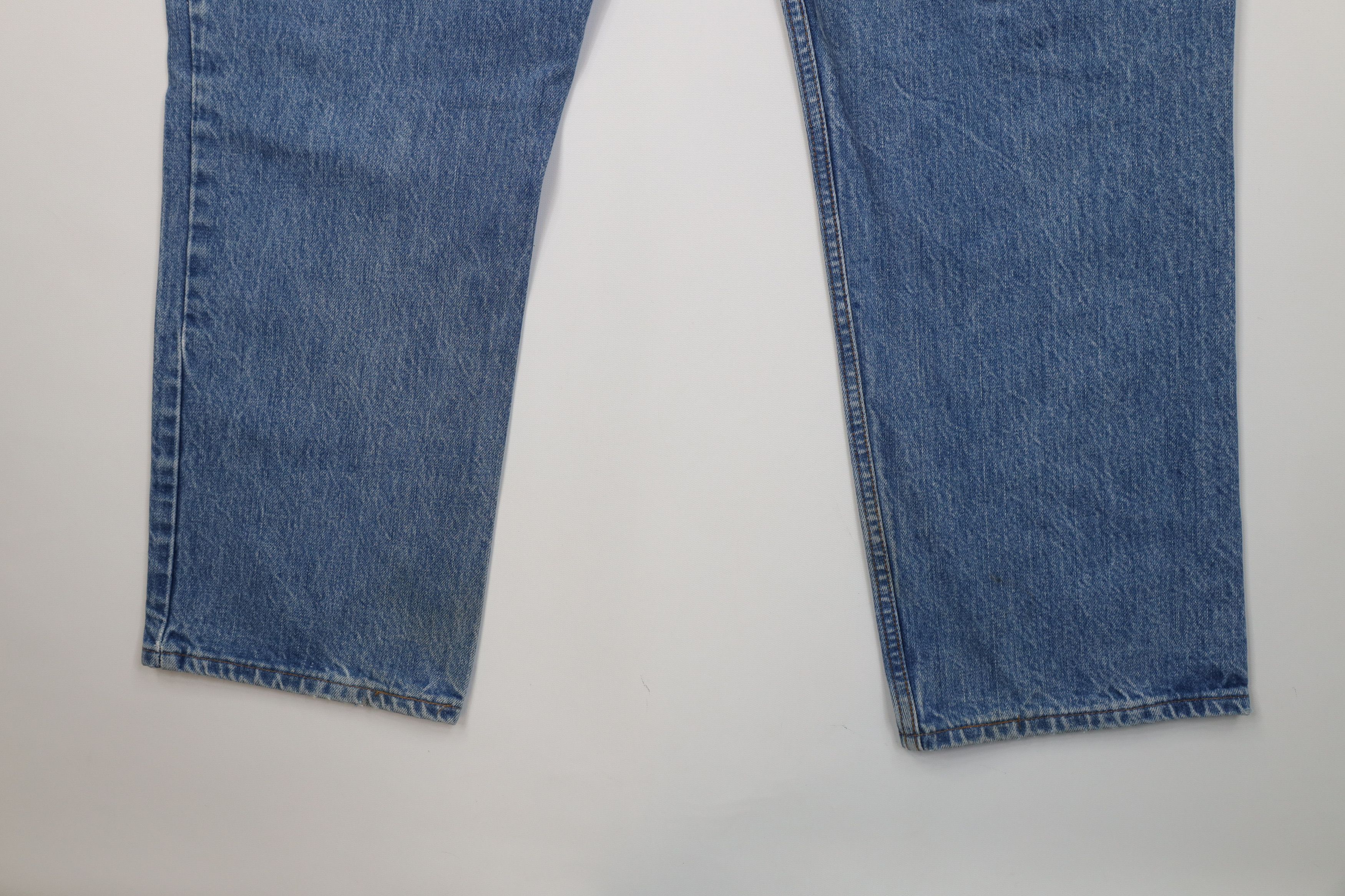 Vintage Vintage 70s Streetwear Flared Wide Leg Denim Jeans Blue USA Size US 44 / EU 60 - 14 Thumbnail