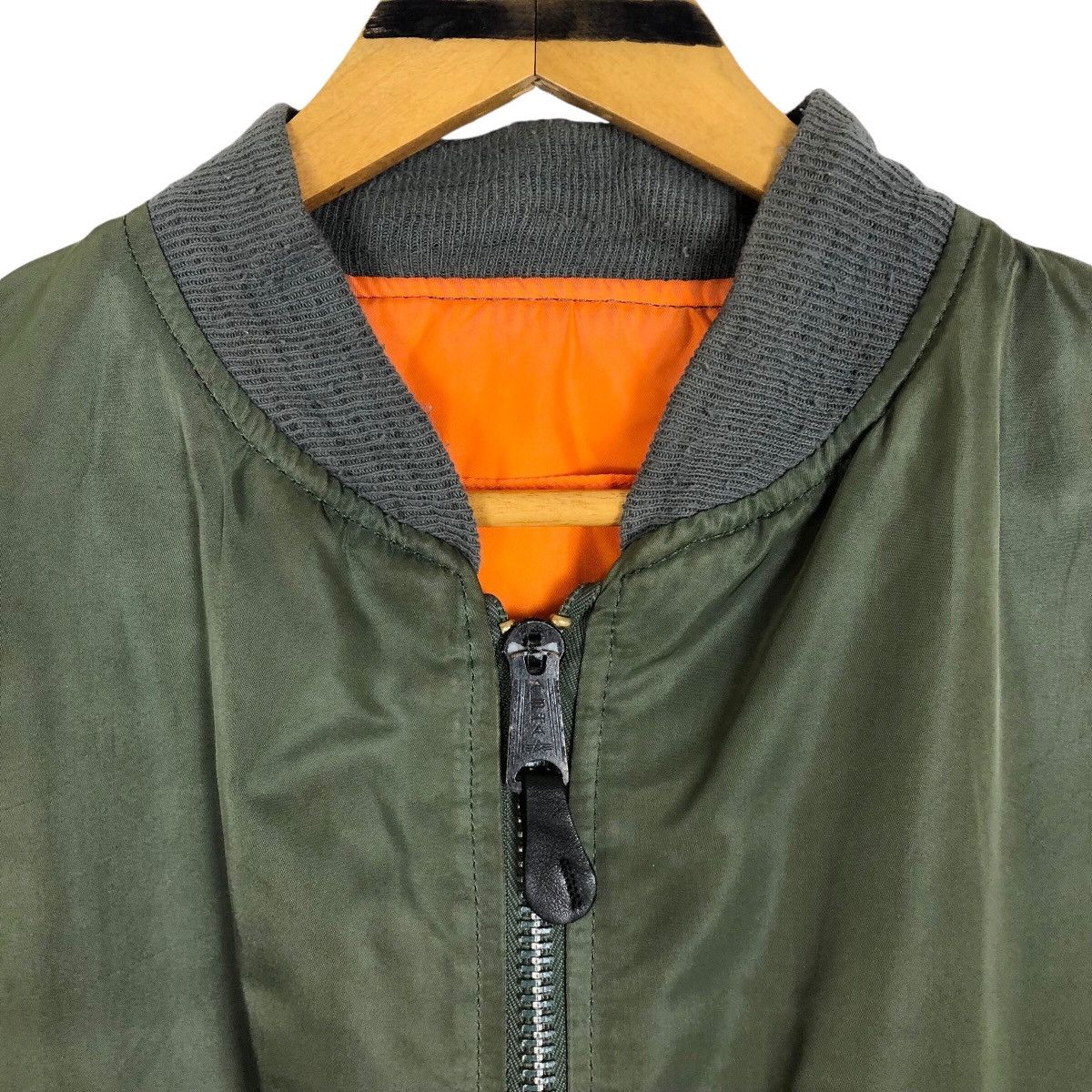 Alpha Industries Vintage 90s Alpha Industries MA-1 Bomber Jacket Size US L / EU 52-54 / 3 - 6 Thumbnail