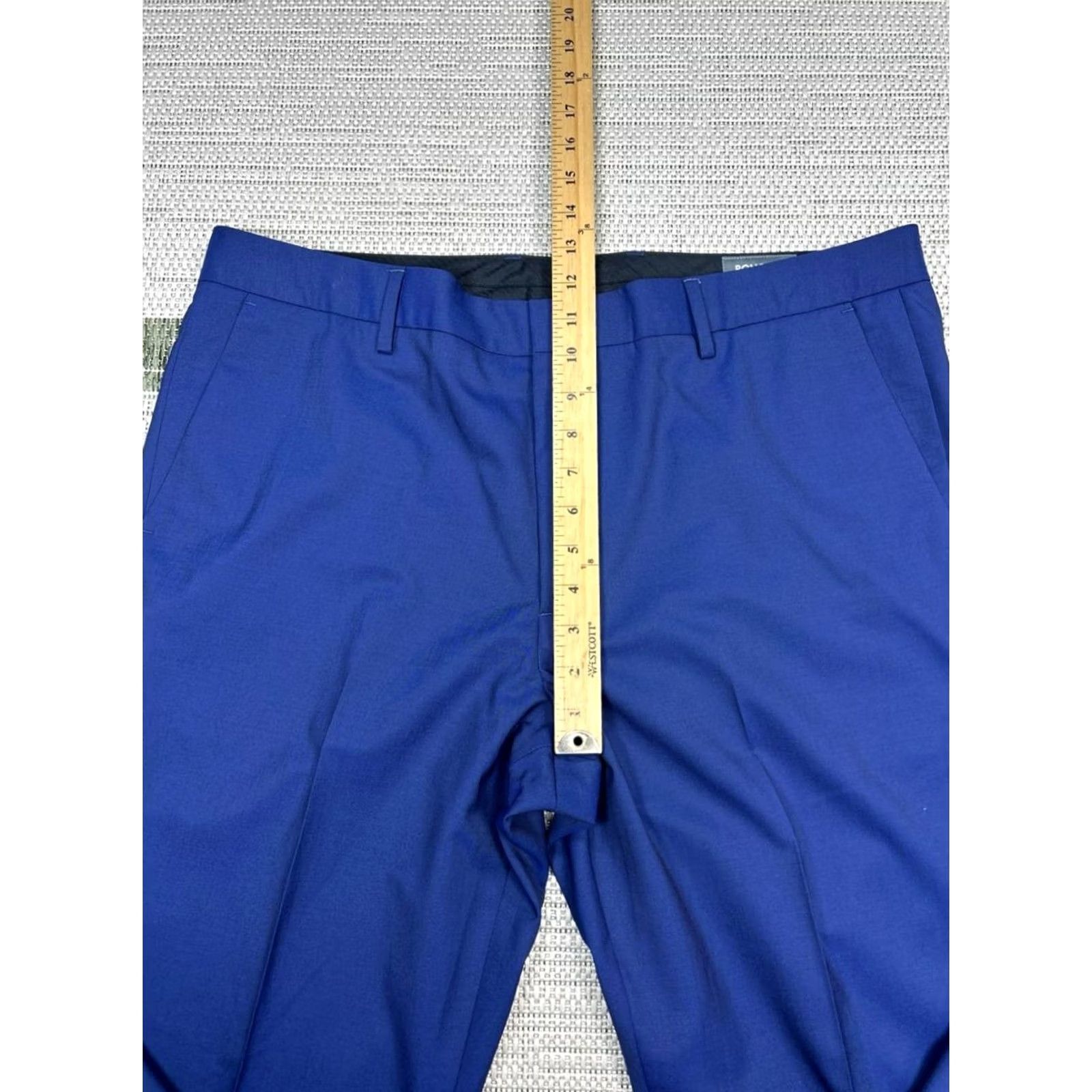 Bonobos Bonobos Dress Pants Mens 38 Blue Wool Flat Front Regular Size Type Pants Slacks Dressy 37 Inseam Straight Mens Size US 38 / EU 54 - 5 Thumbnail