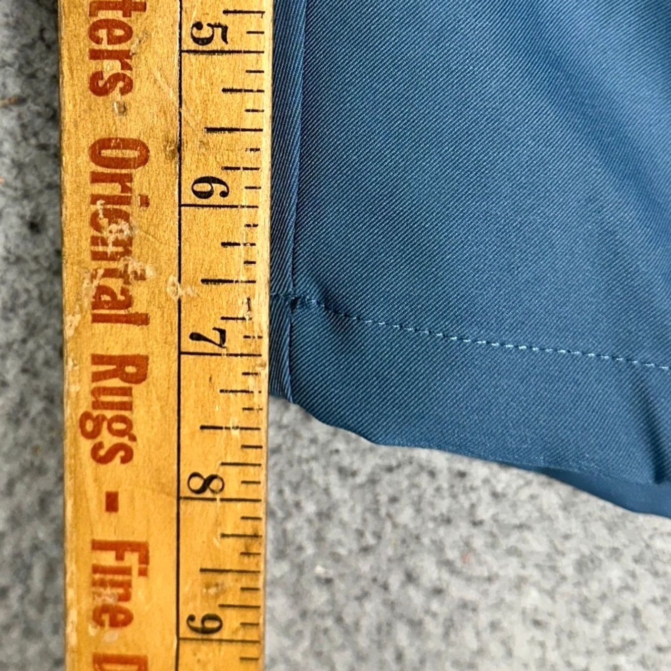 Puma Puma Golf Shorts Mens 42 Blue Grey Performance Chinos Flat Front Athletic Logo Size US 42 / EU 58 - 7 Thumbnail