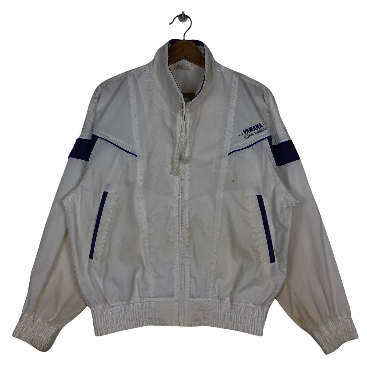 Japanese Brand 🔥Vintage Bomber Jacket Yamaha Racing Big Logo Size US M / EU 48-50 / 2 - 1 Thumbnail