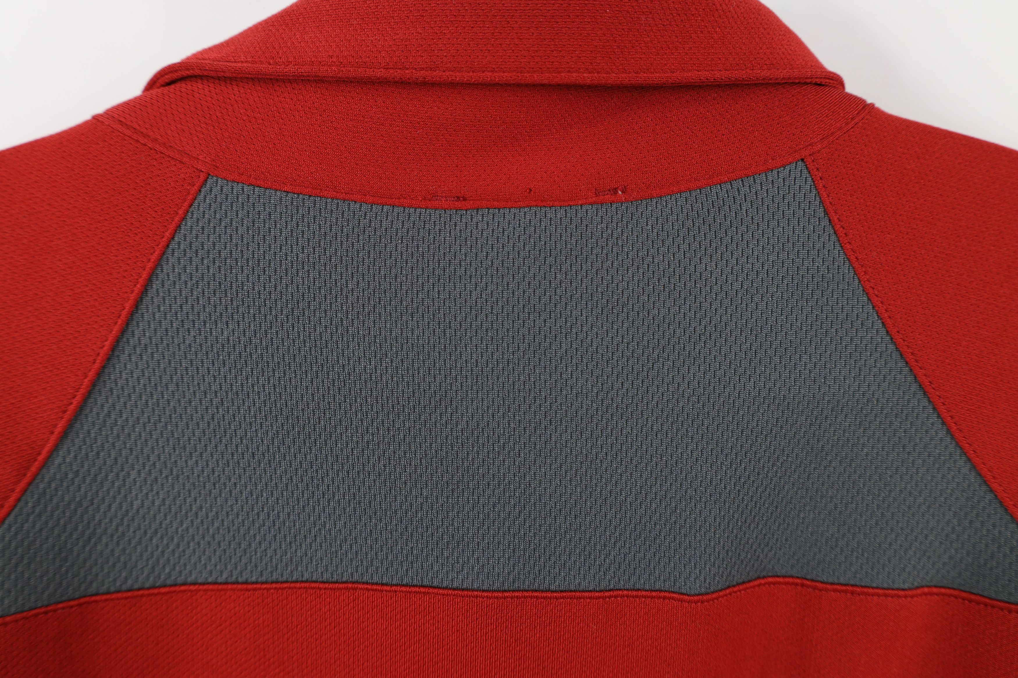 The North Face × Vintage Vintage The North Face Collared Knit Golf Polo Shirt Red Size US XL / EU 56 / 4 - 12 Thumbnail