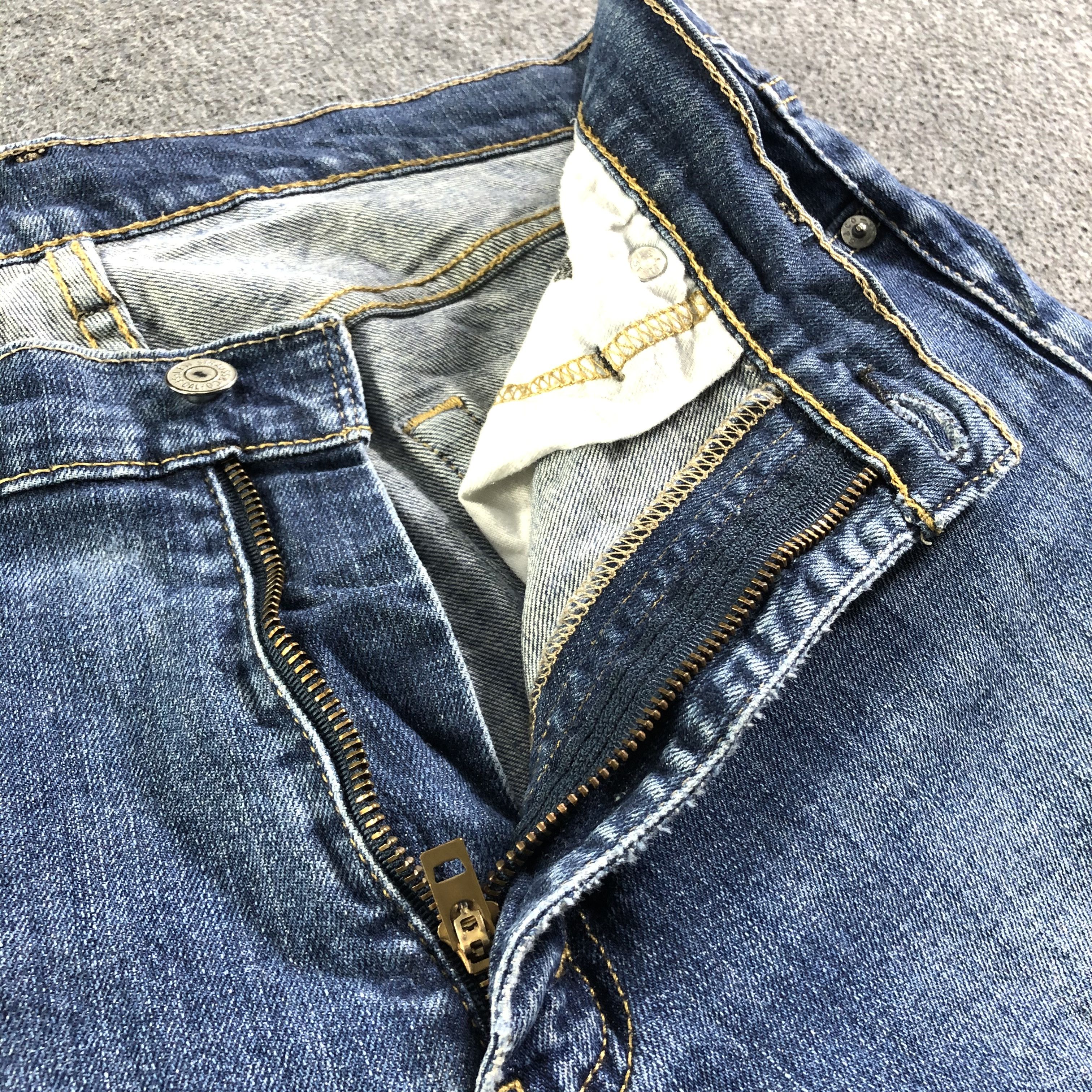 Levi's Vintage Blue Wash Levis 513 Jeans-J4291 Size US 33 - 8 Thumbnail