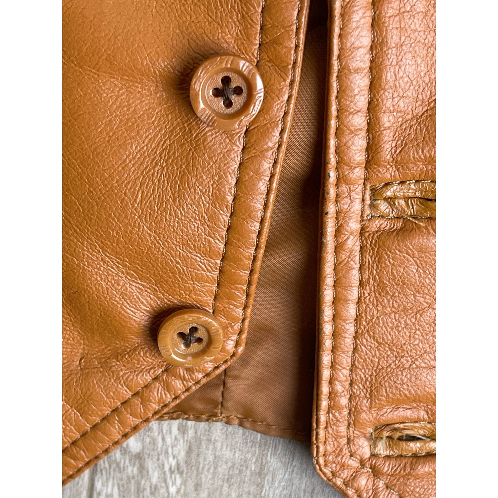 Vintage Cortini Vintage 70s Western Bellows Pocket Vest Brown M Size US M / EU 48-50 / 2 - 8 Thumbnail