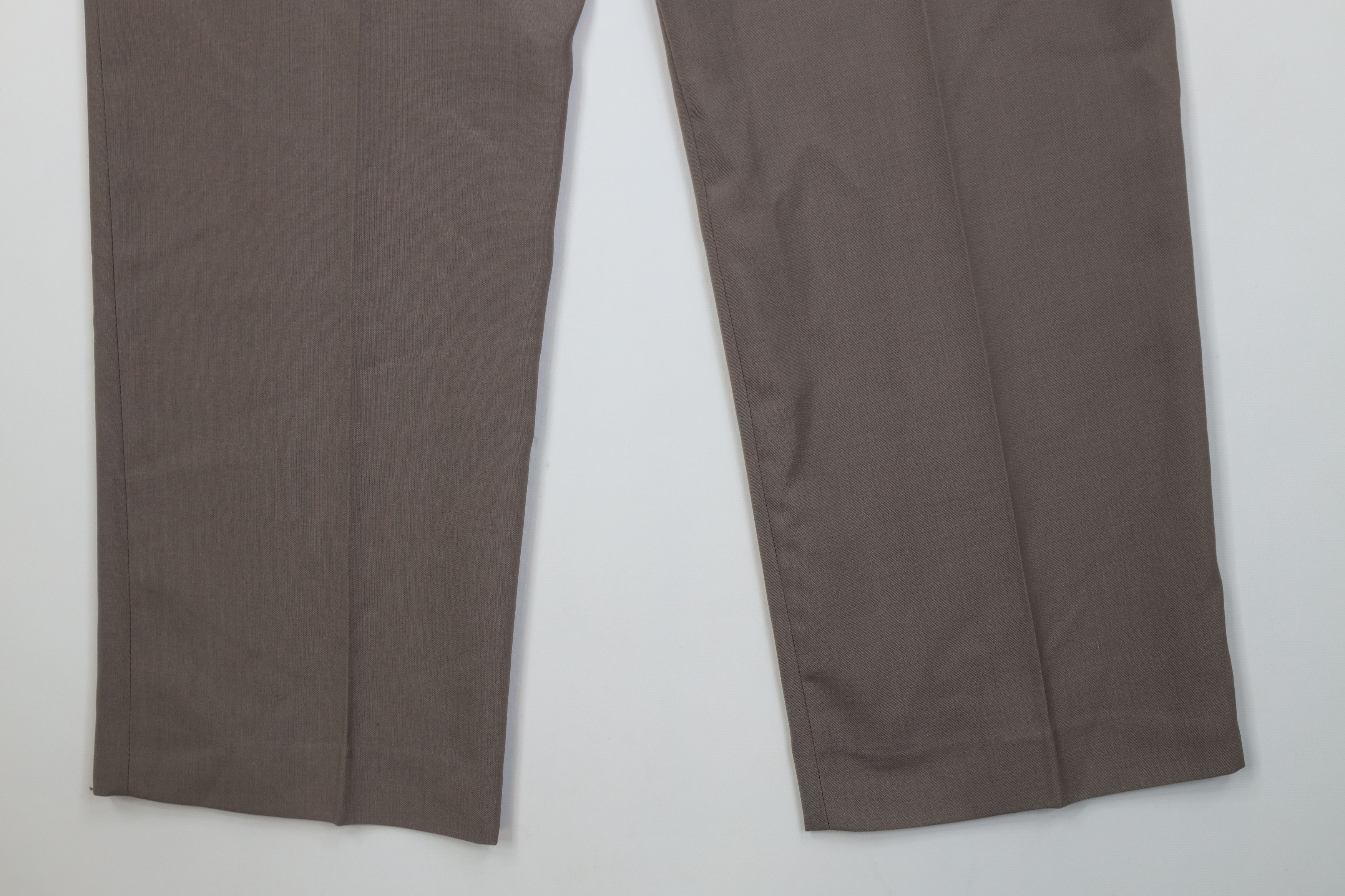 Vintage Vintage 70s Streetwear Blend Knit Wide Leg Chino Pants USA Size US 32 / EU 48 - 13 Thumbnail