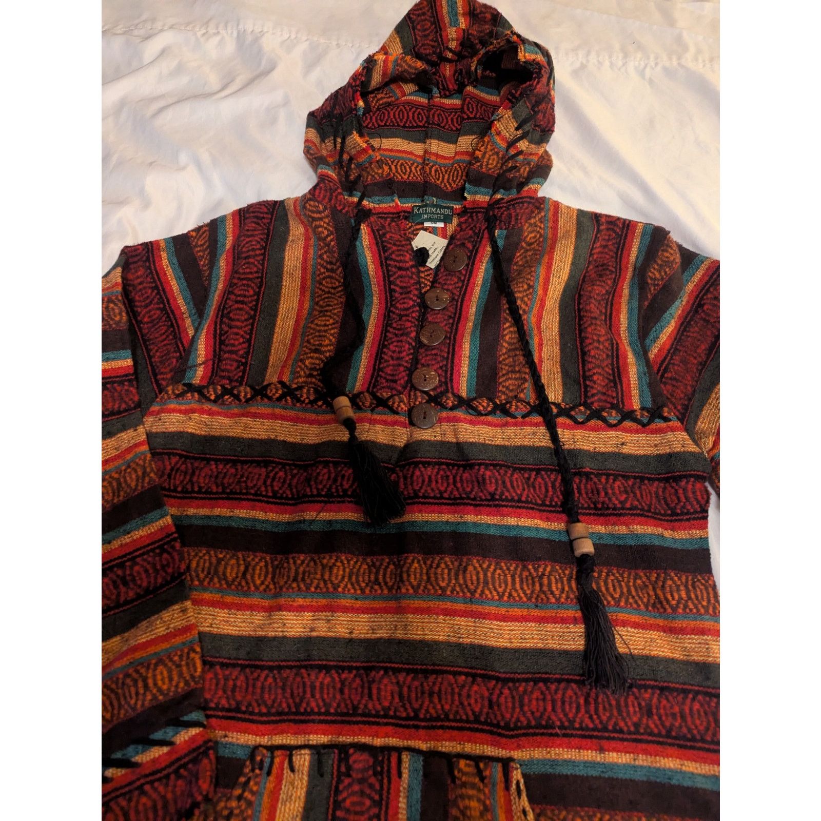 Kathmandu Katmandu Imports Handmade Tunic size S/M Women's Pullover Size M / US 6-8 / IT 42-44 - 2 Thumbnail