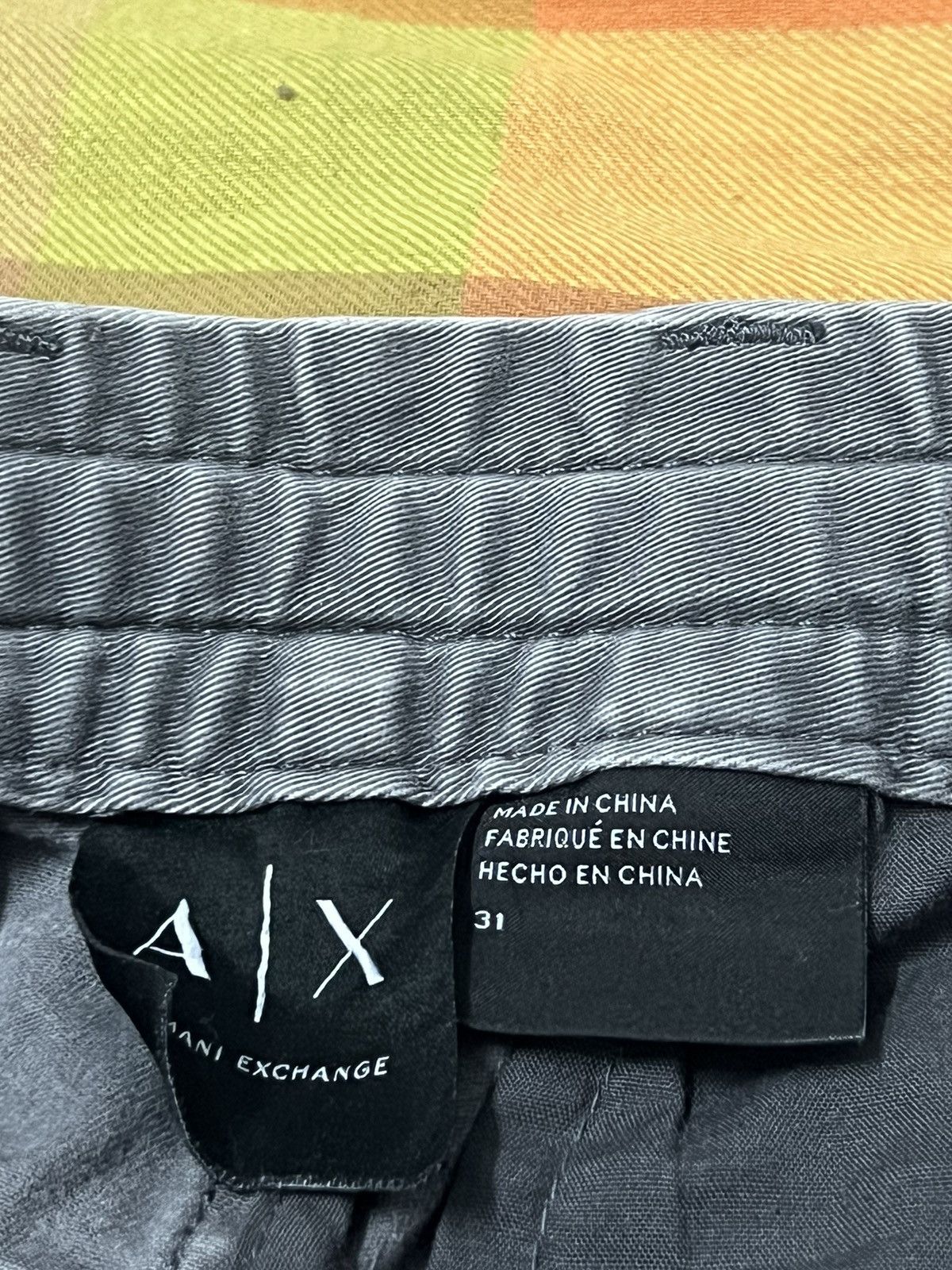 Armani Exchange × Vintage A/X ARMANI EXCHANGE cotton pants skinny Size US 31 - 12 Thumbnail