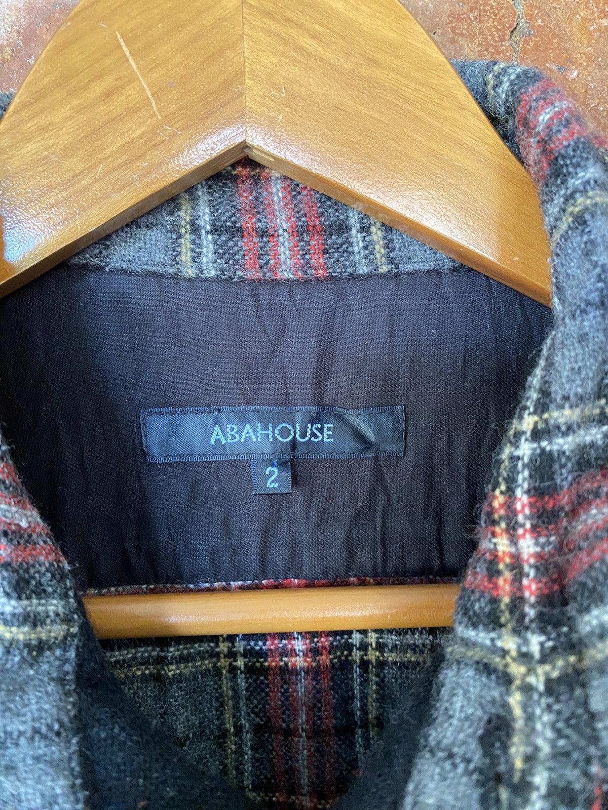 ABAHOUSE × Japanese Brand × Nepenthes 2000s Abahouse check and pleated western wool Size US M / EU 48-50 / 2 - 11 Thumbnail