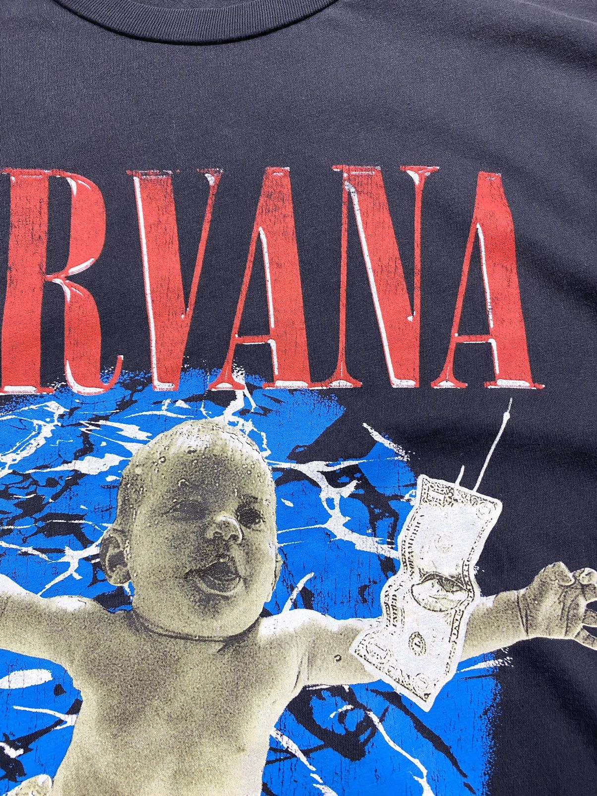 Nirvana Vintage Nirvana Nevermind Album Promo T Shirt Size US L / EU 52-54 / 3 - 5 Thumbnail