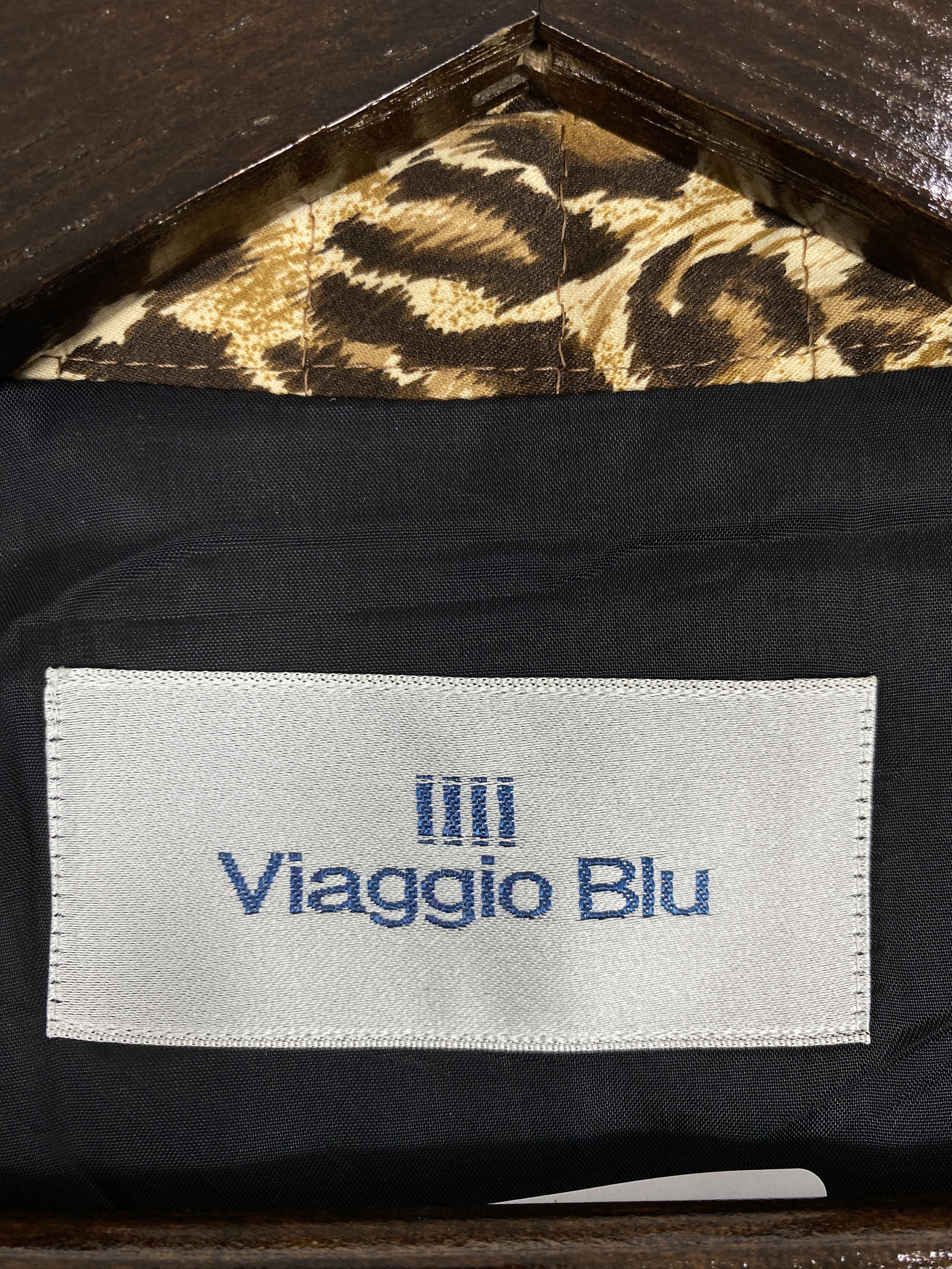 Japanese Brand Vintage Viaggio Blu Leopard Art Jacket J2334 Size S / US 4 / IT 40 - 10 Thumbnail