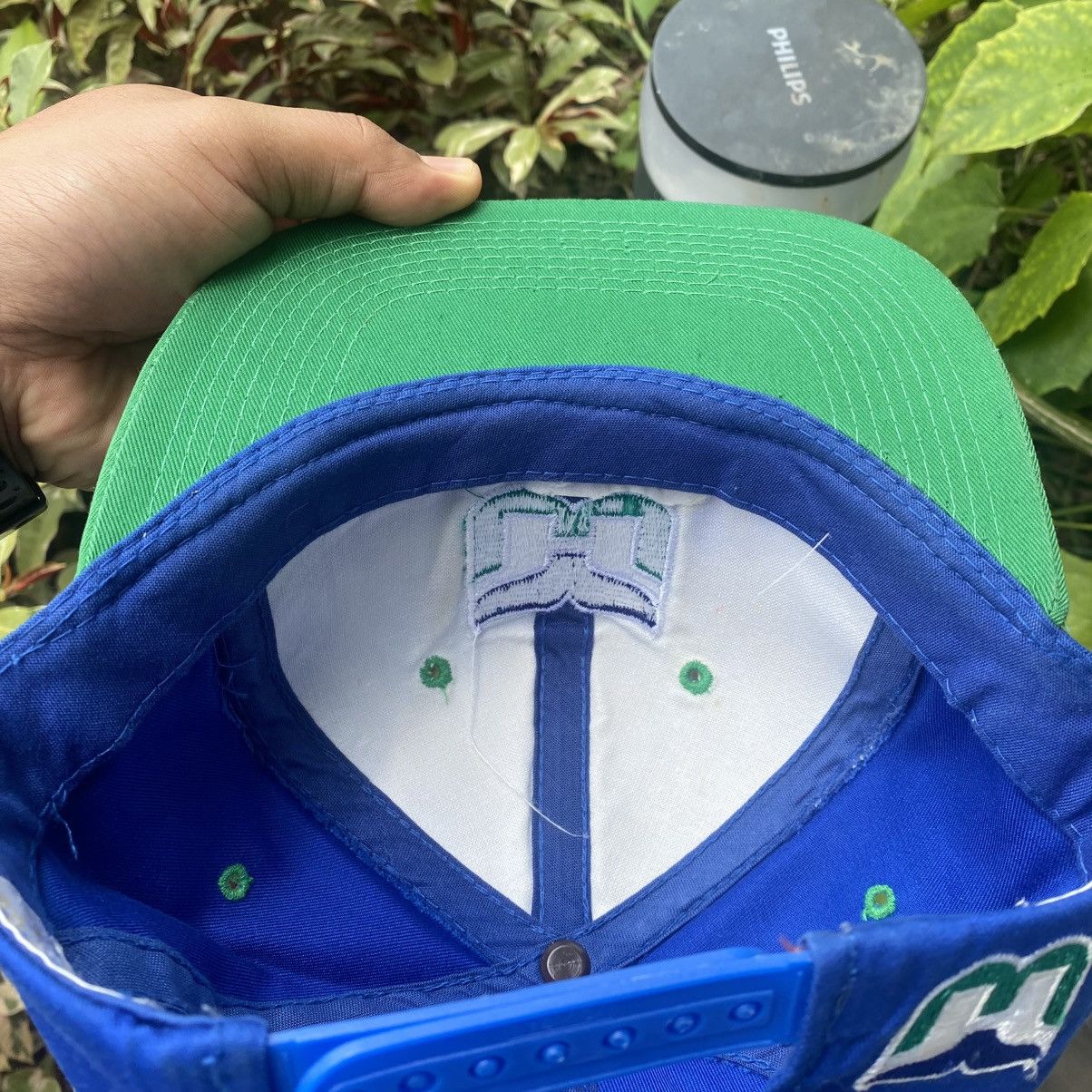 NHL × Vintage Vintage NHL Hartford Whalers 2 tone Cap Size ONE SIZE - 6 Thumbnail