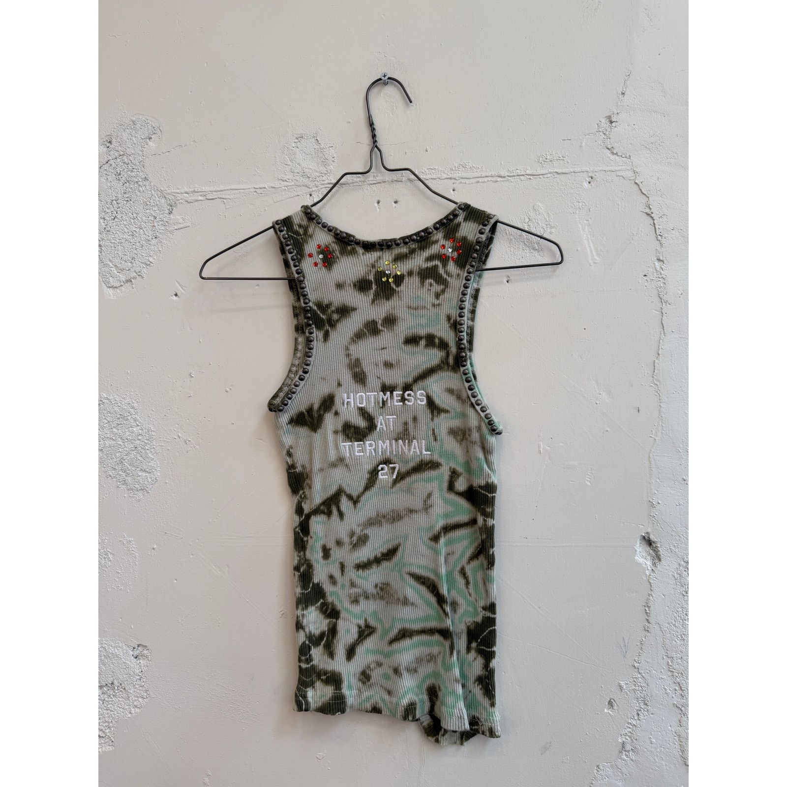 The Great China Wall Great China Wall x Hot Mess Tie Dye Studded Tank Top Size M / US 6-8 / IT 42-44 - 4 Thumbnail