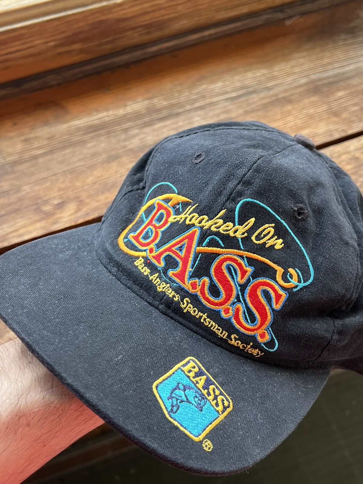 Vintage Vintage Hat B.A.S.S. Bass Anglers Sportsman Society Cap Size ONE SIZE - 2 Thumbnail