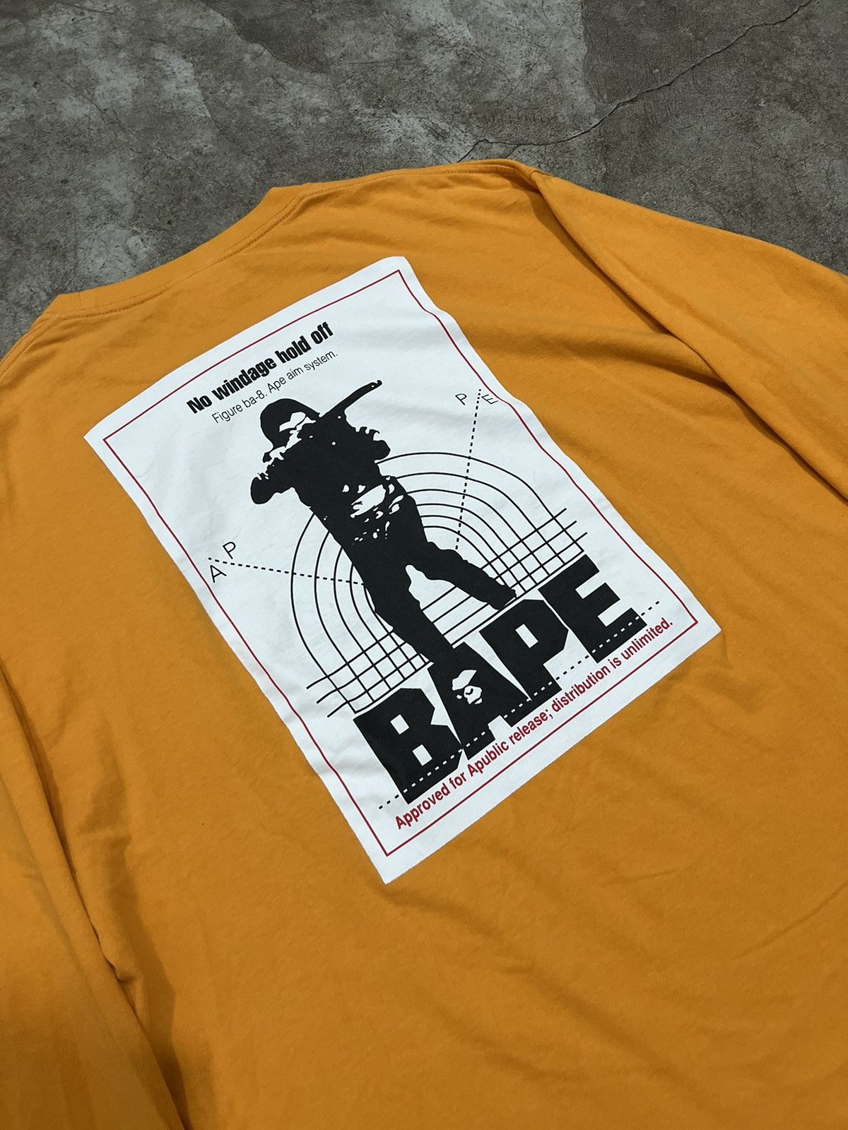 Bape Bape No Windage/Flying Planets Longsleeve Size US XXL / EU 58 / 5 - 2 Thumbnail
