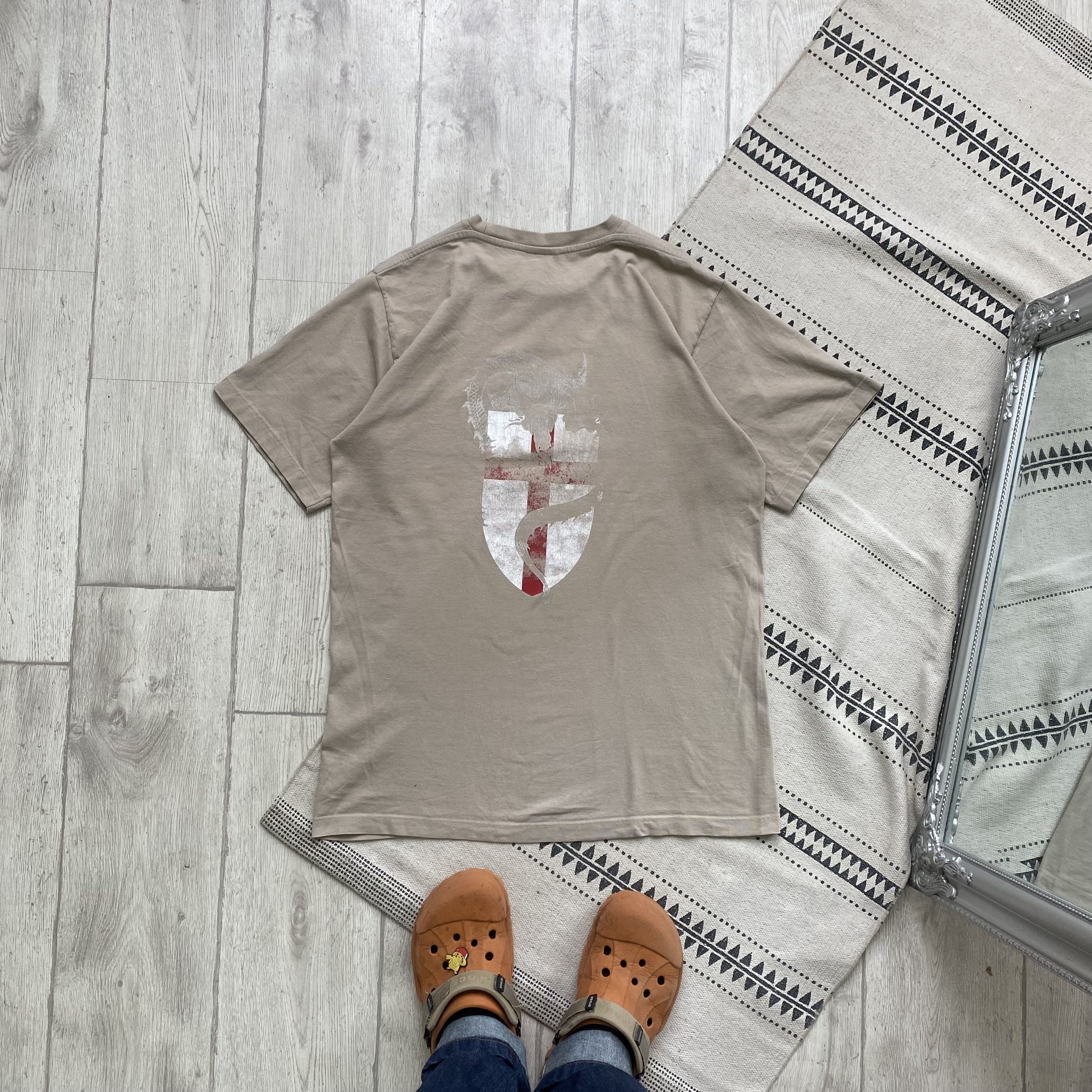 Japanese Brand 🐲 Vintage England Rugby Nike tee Japan Dragon logo Size US M / EU 48-50 / 2 - 1 Thumbnail