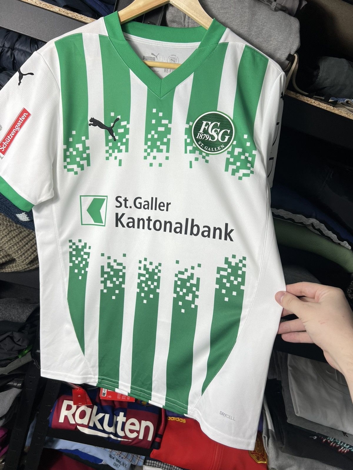 Puma Puma FC St. Gallen 1879 Football Jersey T-Shirt Dani #10 Size US M / EU 48-50 / 2 - 9 Thumbnail