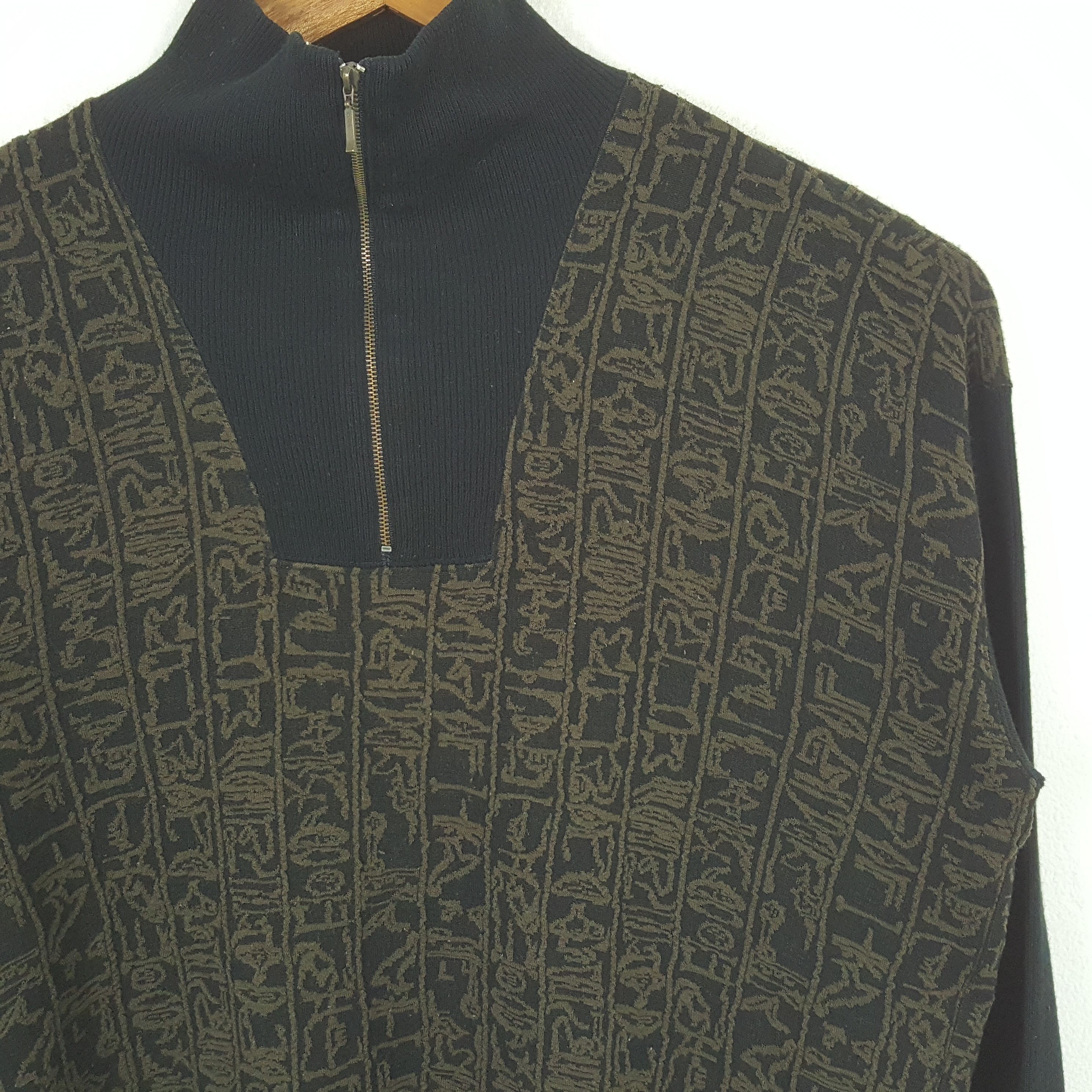 Designer × Issey Miyake × Vintage Vintage Issey Miyake Japan Designer Brand Sweatshirt C283N9 Size US L / EU 52-54 / 3 - 2 Thumbnail