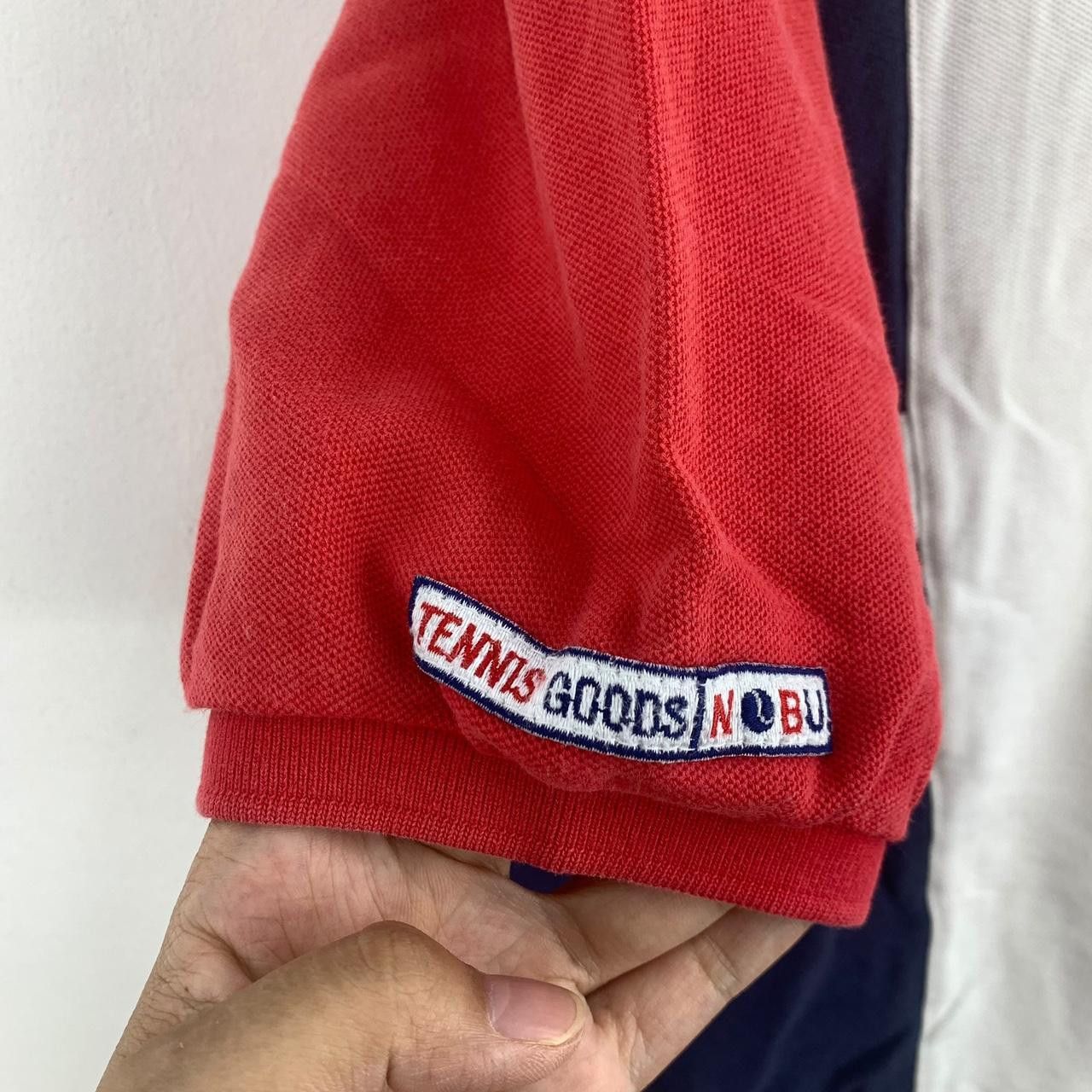 Vintage Vintage 80’ NOBU TENNIS GOODS BJ Polo Tee Shirt Top Size US XL / EU 56 / 4 - 6 Thumbnail