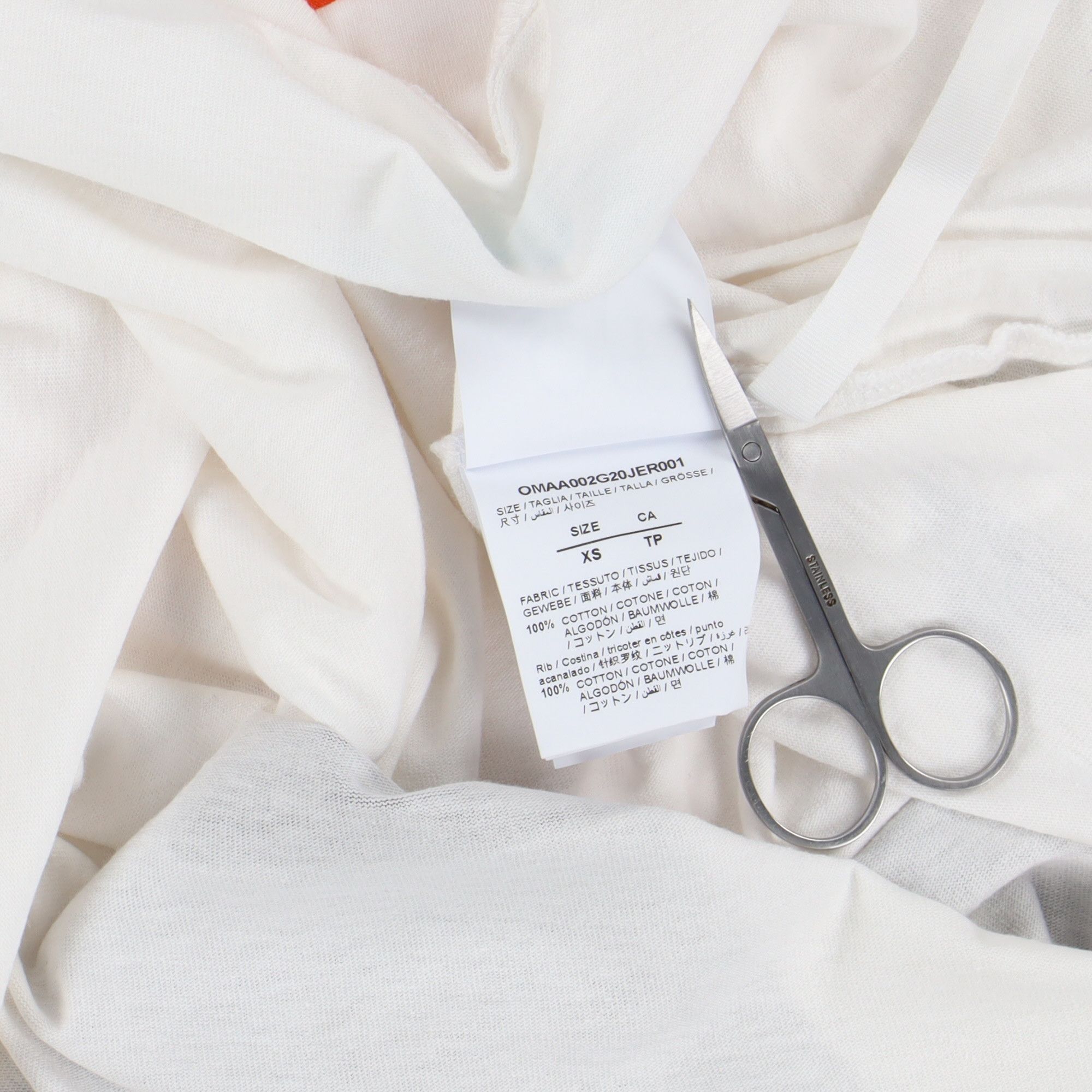 Off-White White Girl Photocopy Oversized T-Shirt Size US XS / EU 42 / 0 - 8 Thumbnail