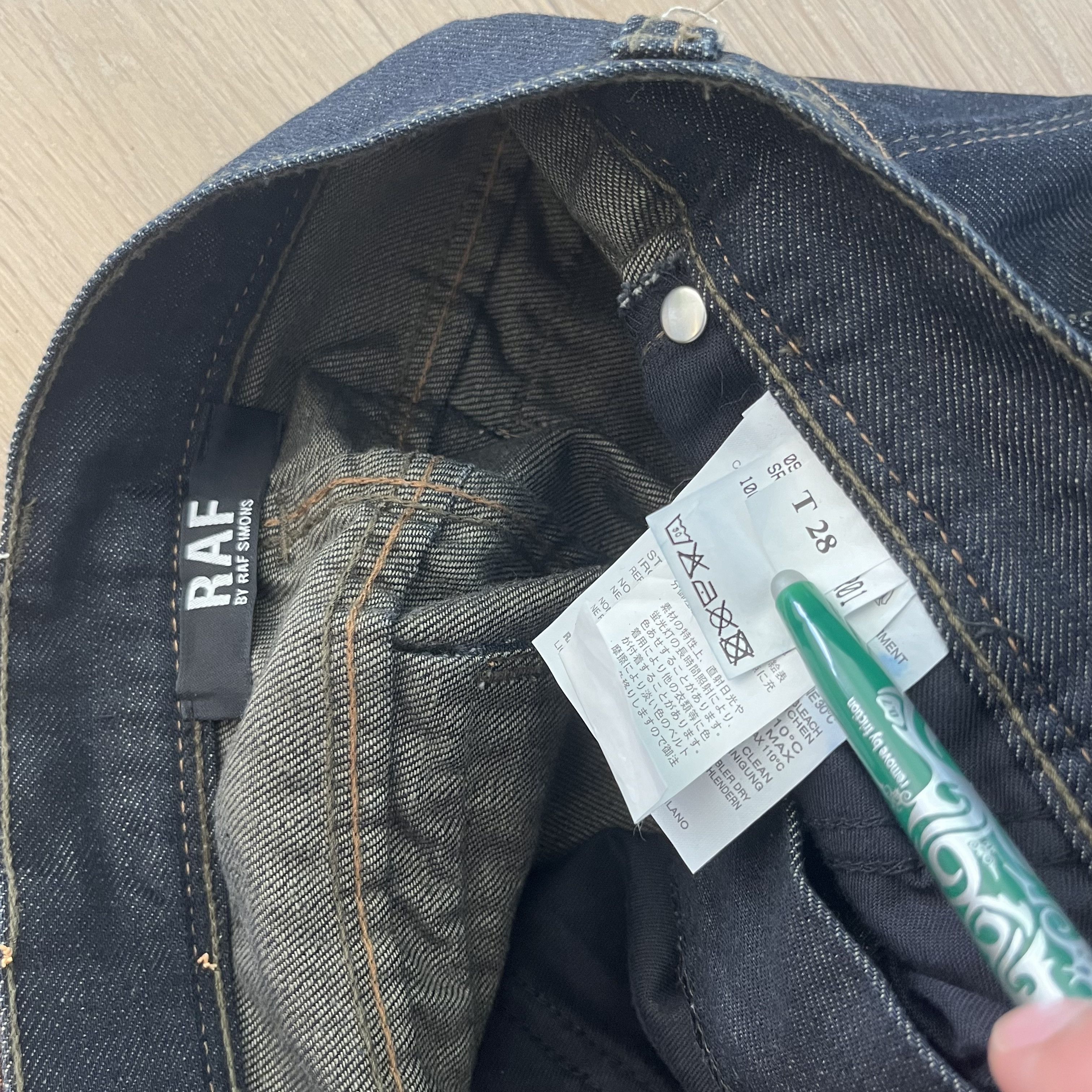 Raf Simons × Raf by Raf Simons RAF Skinny Slim Jeans Size US 28 / EU 44 - 8 Thumbnail