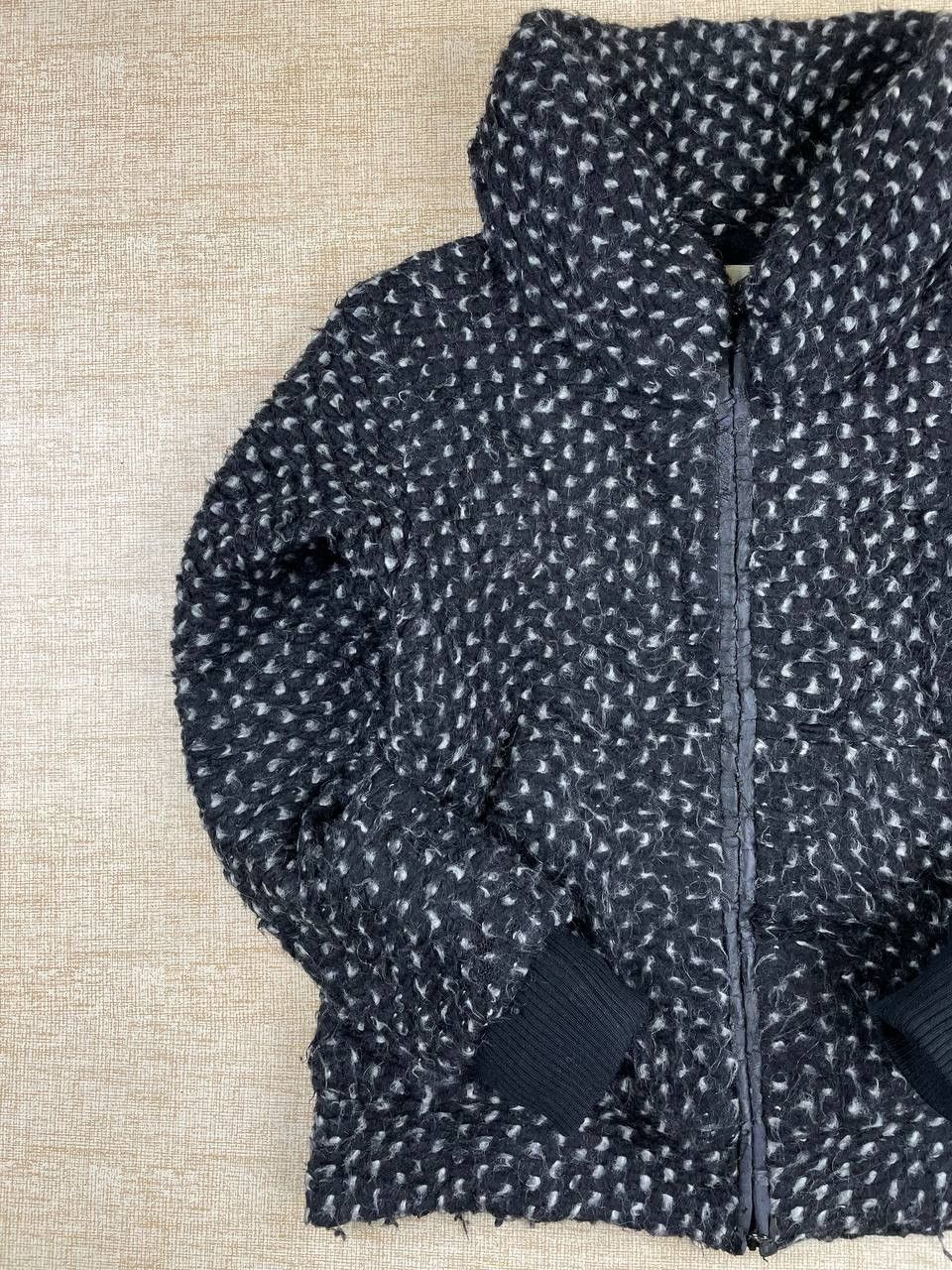 Issey Miyake × Tsumori Chisato × Vintage Vtg Tsumori Chisato Issey Miyake Plaid Knit Zipper Jacket Size M / US 6-8 / IT 42-44 - 3 Thumbnail