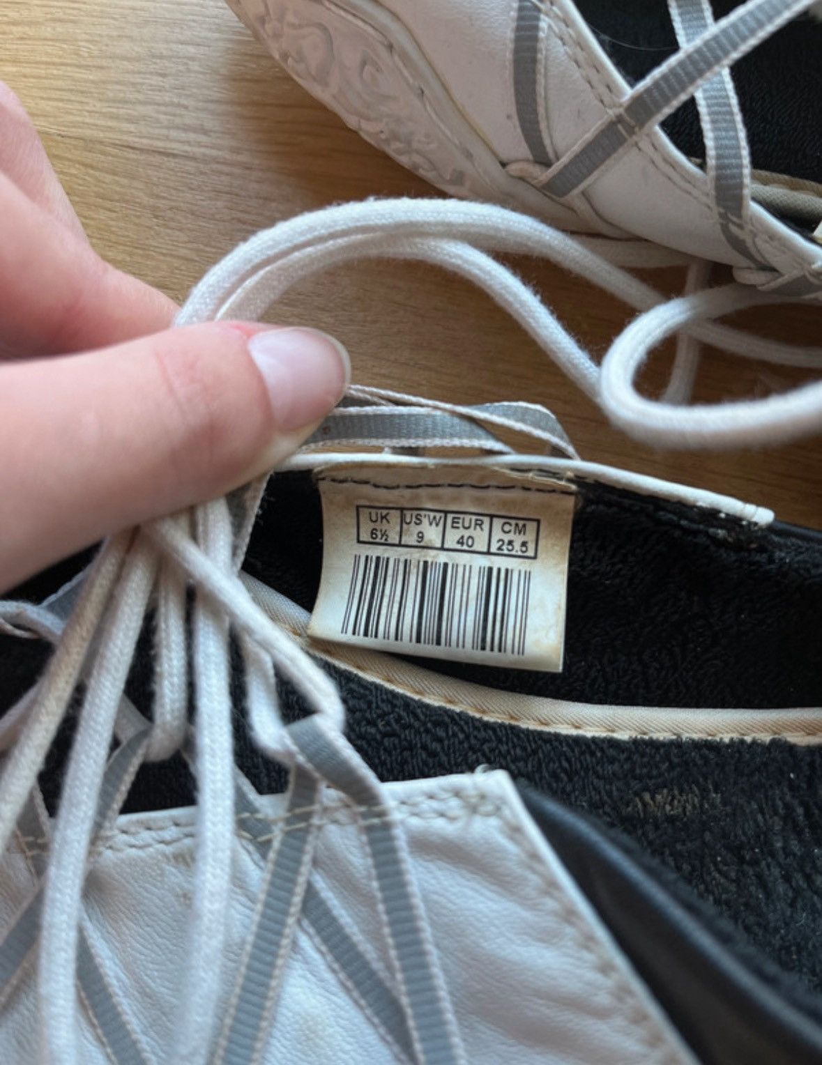 Puma Puma Mahanuala Contre Lace Ballet flats white black archive Size US 10 / IT 40 - 7 Thumbnail
