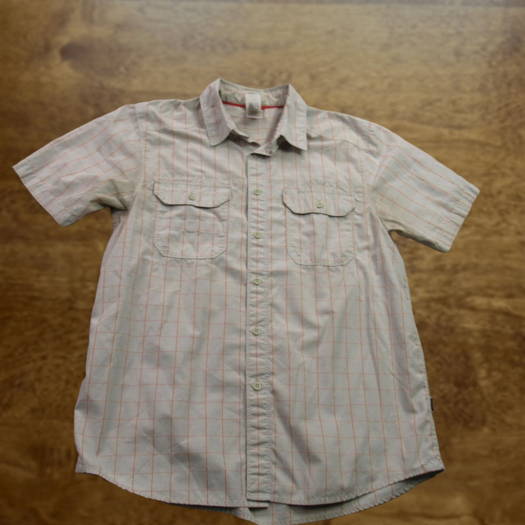 The North Face The North Face Shirt Mens Medium Button Front Short Sleeve Pockets Checks Outdoor Size US M / EU 48-50 / 2 - 1 Thumbnail