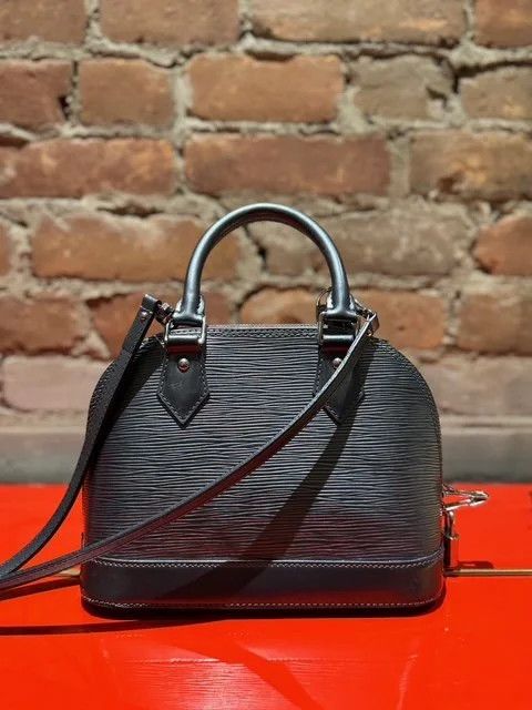 Louis Vuitton Louis Vuitton Alma BB – Épi Leather “Gunmetal” (2015) Size ONE SIZE - 2 Thumbnail