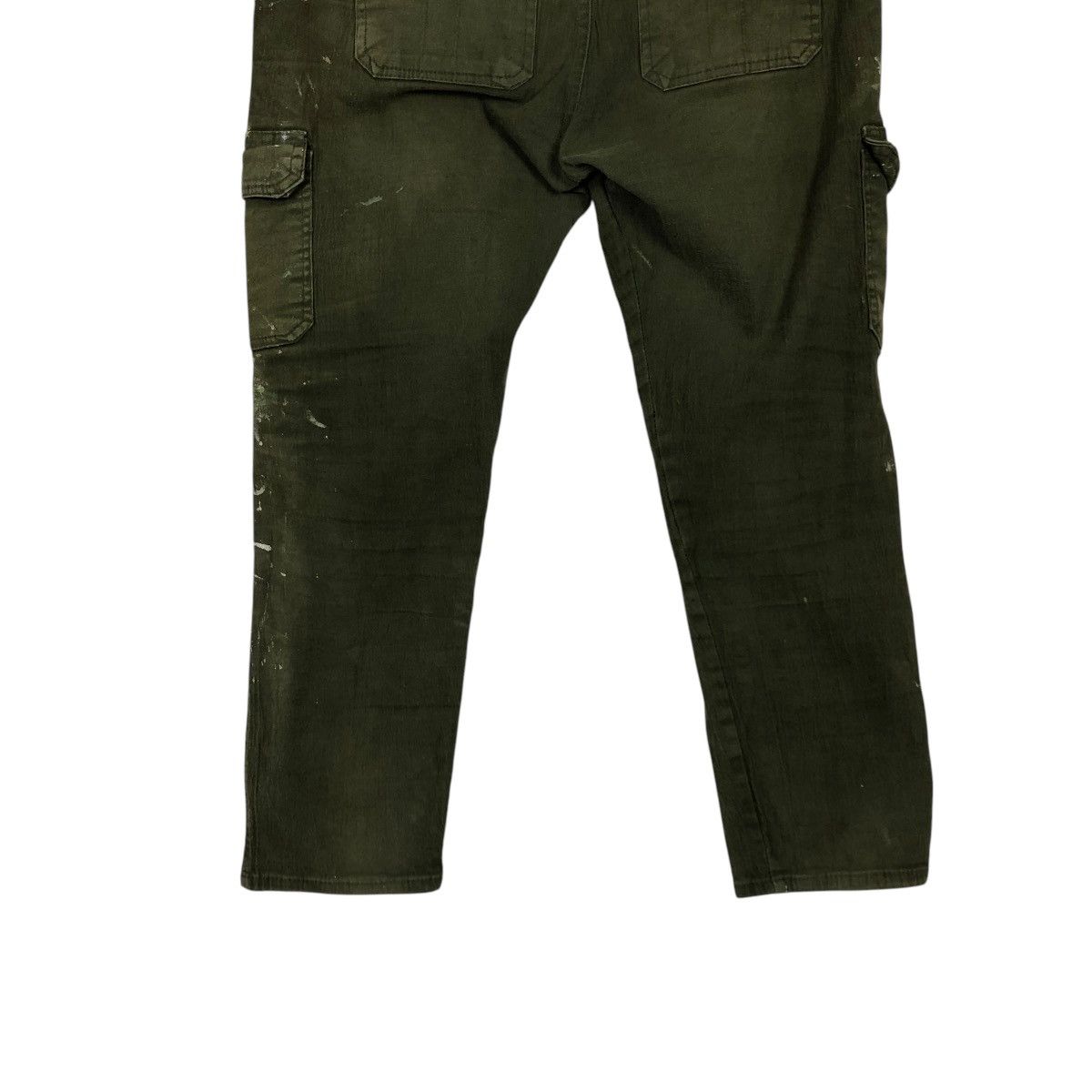 Japanese Brand 🔥VINTAGE WORKER PANTS CARGO PAINT DESIGN DICKIES USA Size US 36 / EU 52 - 13 Thumbnail