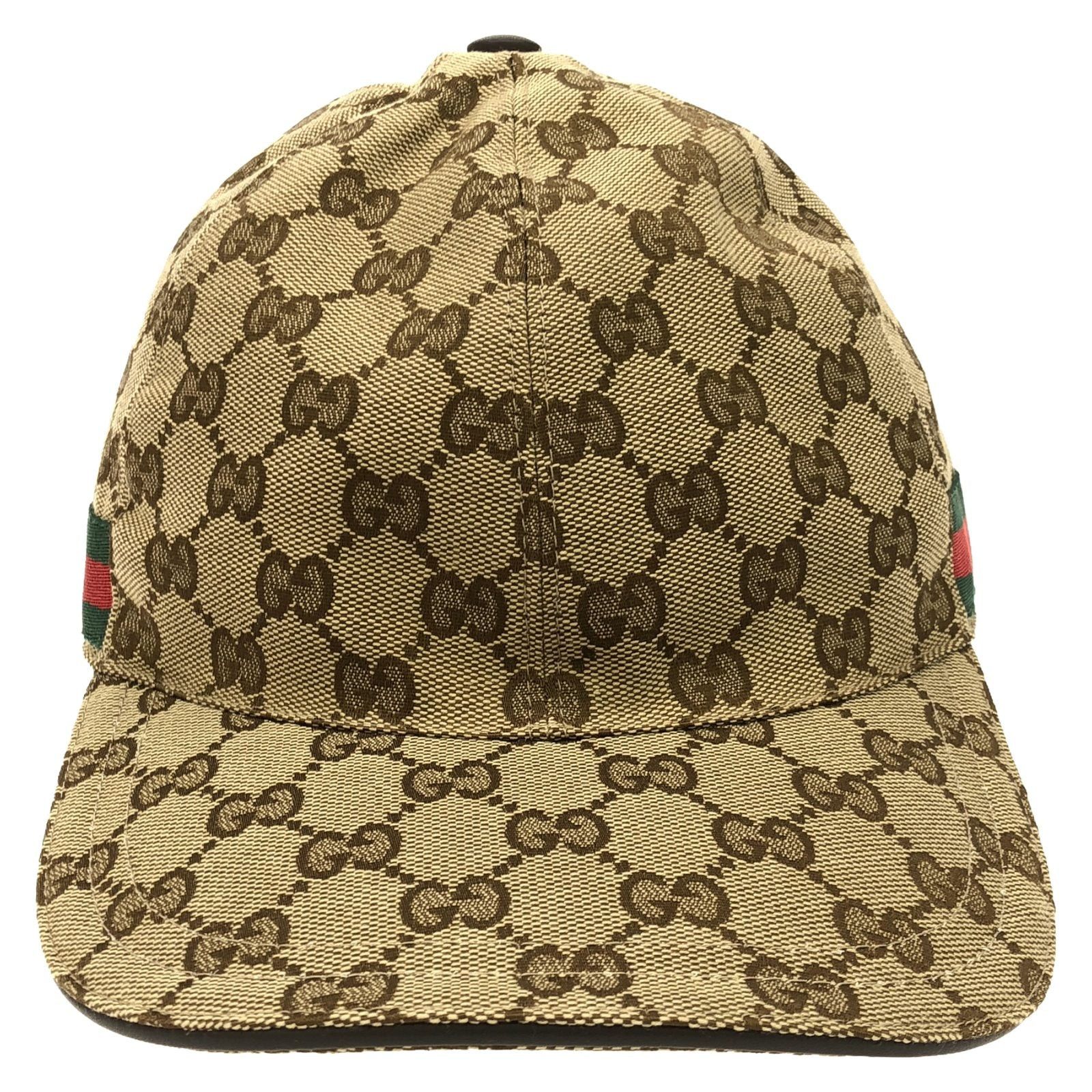 Gucci Gucci Baseball Cap Beige Size ONE SIZE - 1 Thumbnail