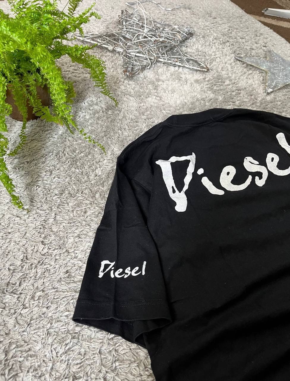 Diesel × Japanese Brand Diesel T-Shirt Streetwear Archive Opium Big Logo Rare Y2k Size US XL / EU 56 / 4 - 5 Thumbnail