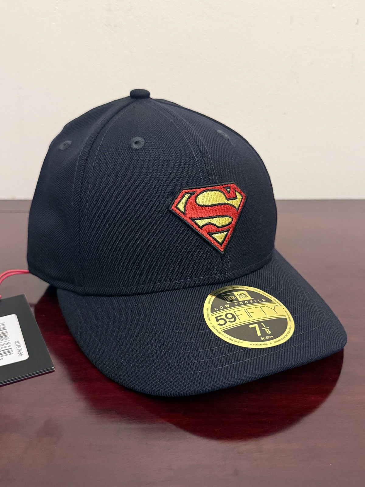 7 1/8 Superman Kith New Era 59FIFTY Low Profile Fitted Cap