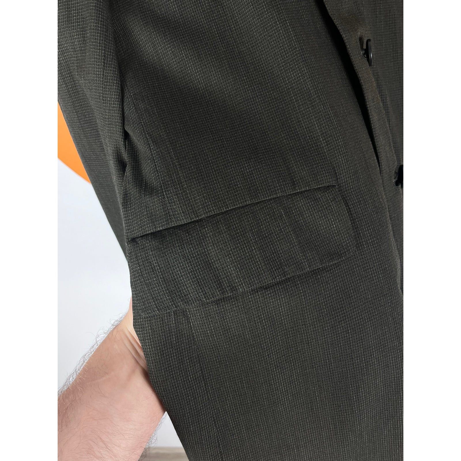Yohji Yamamoto A.A.R Yohji Yamamoto D'URBAN Suit Japan designer wool blend Size 48R - 7 Thumbnail