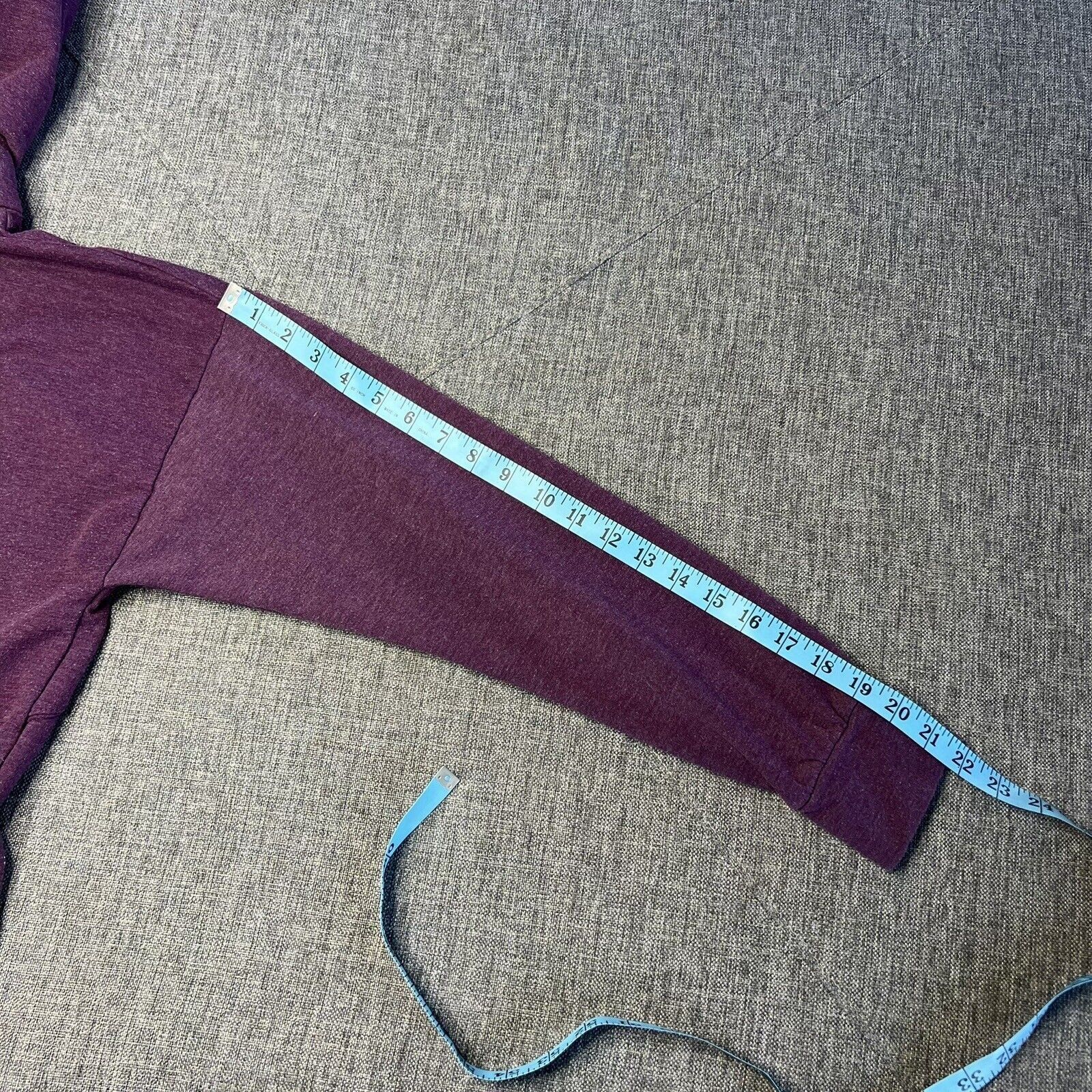 Other Z By Zella Cropped Hoodie M Purple Sweatshirt Pullover Loose Size M / US 6-8 / IT 42-44 - 4 Thumbnail